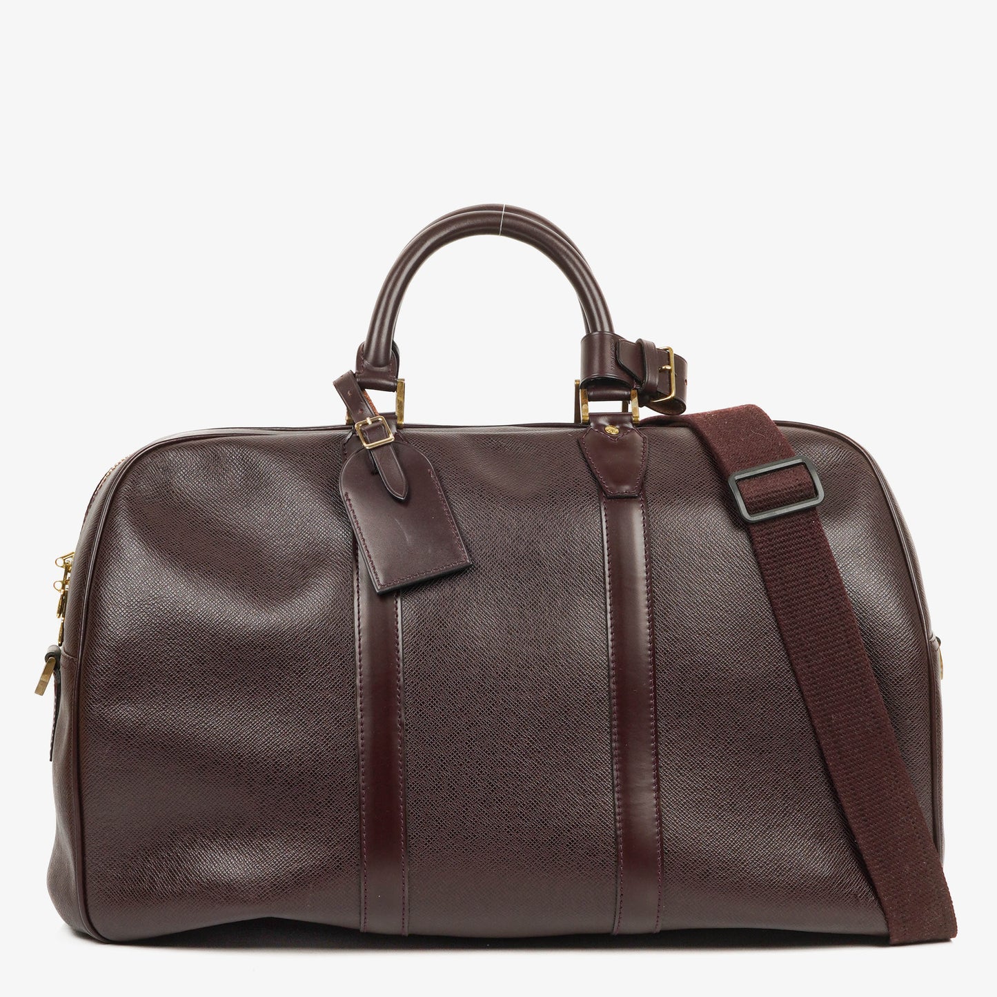 Louis Vuitton Kendall Burgundy Taiga Leather Bag