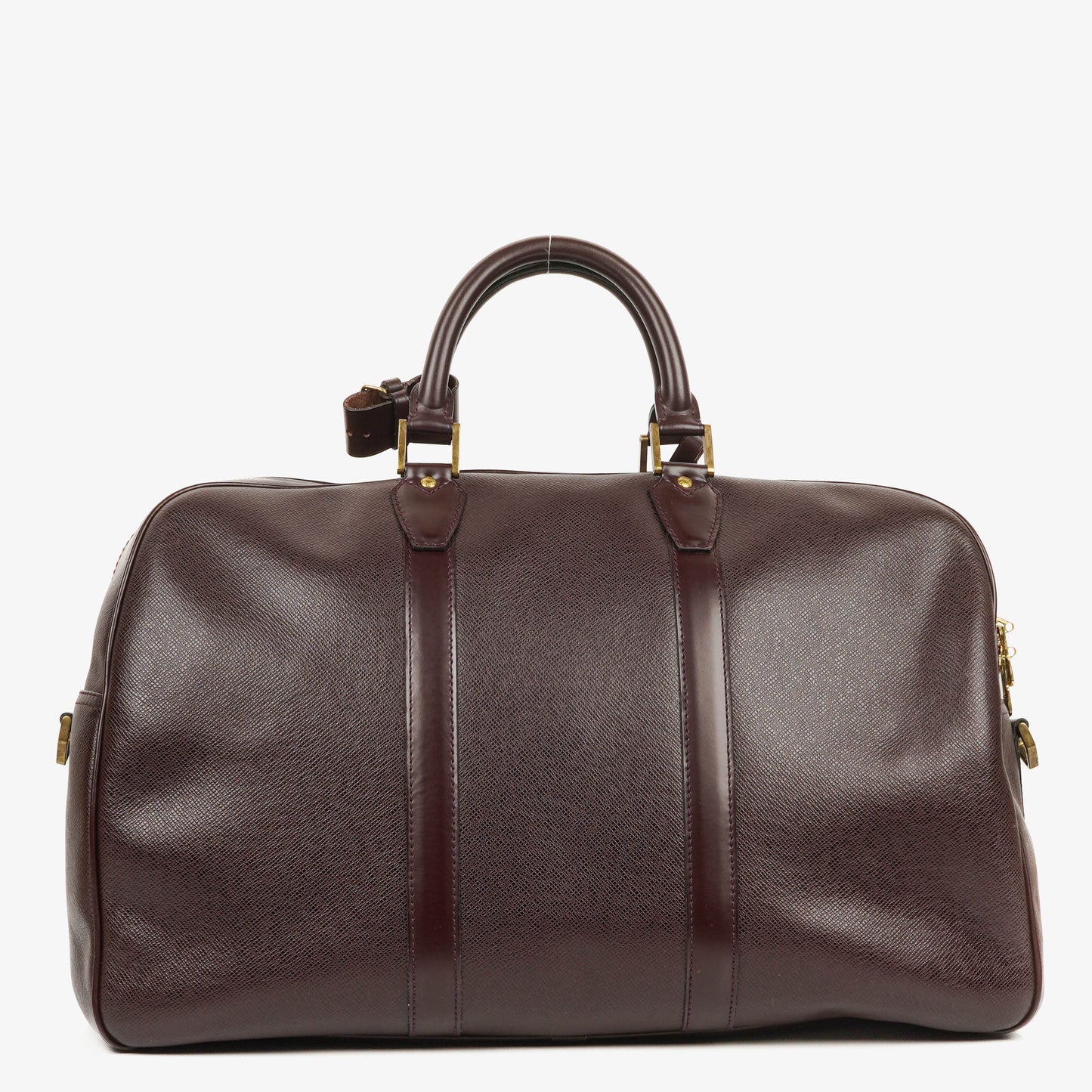 Louis Vuitton Kendall Burgundy Taiga Leather Bag