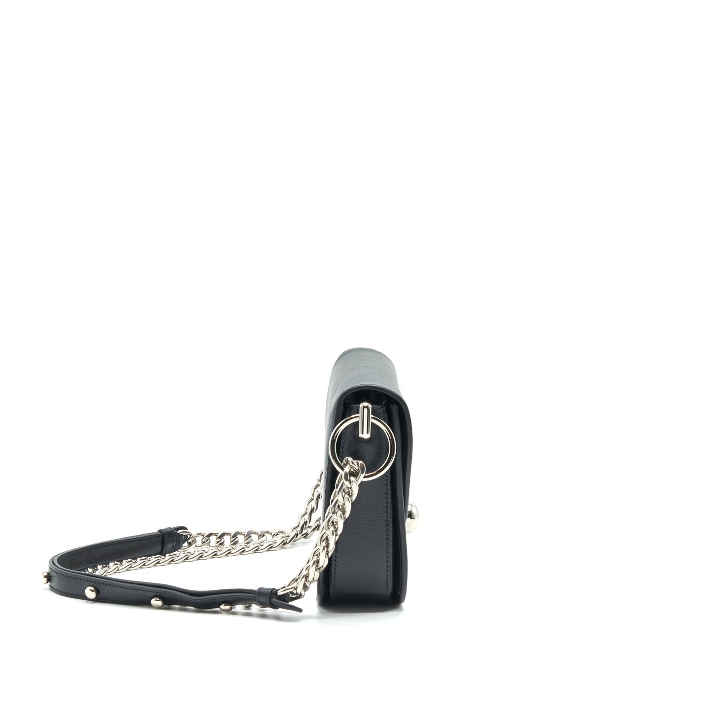 Prada Pattina in Glace Purse calfskin Black