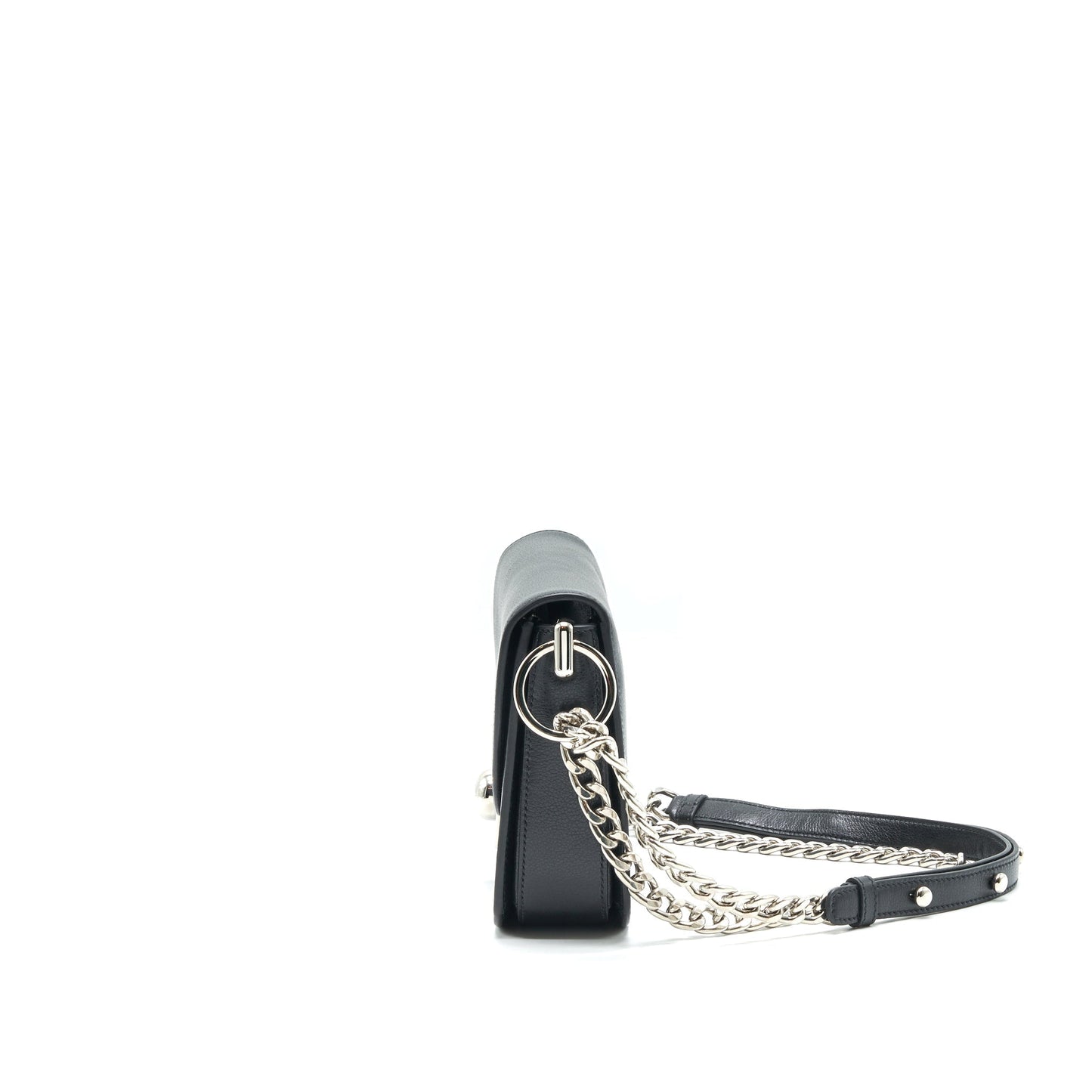 Prada Pattina in Glace Purse calfskin Black