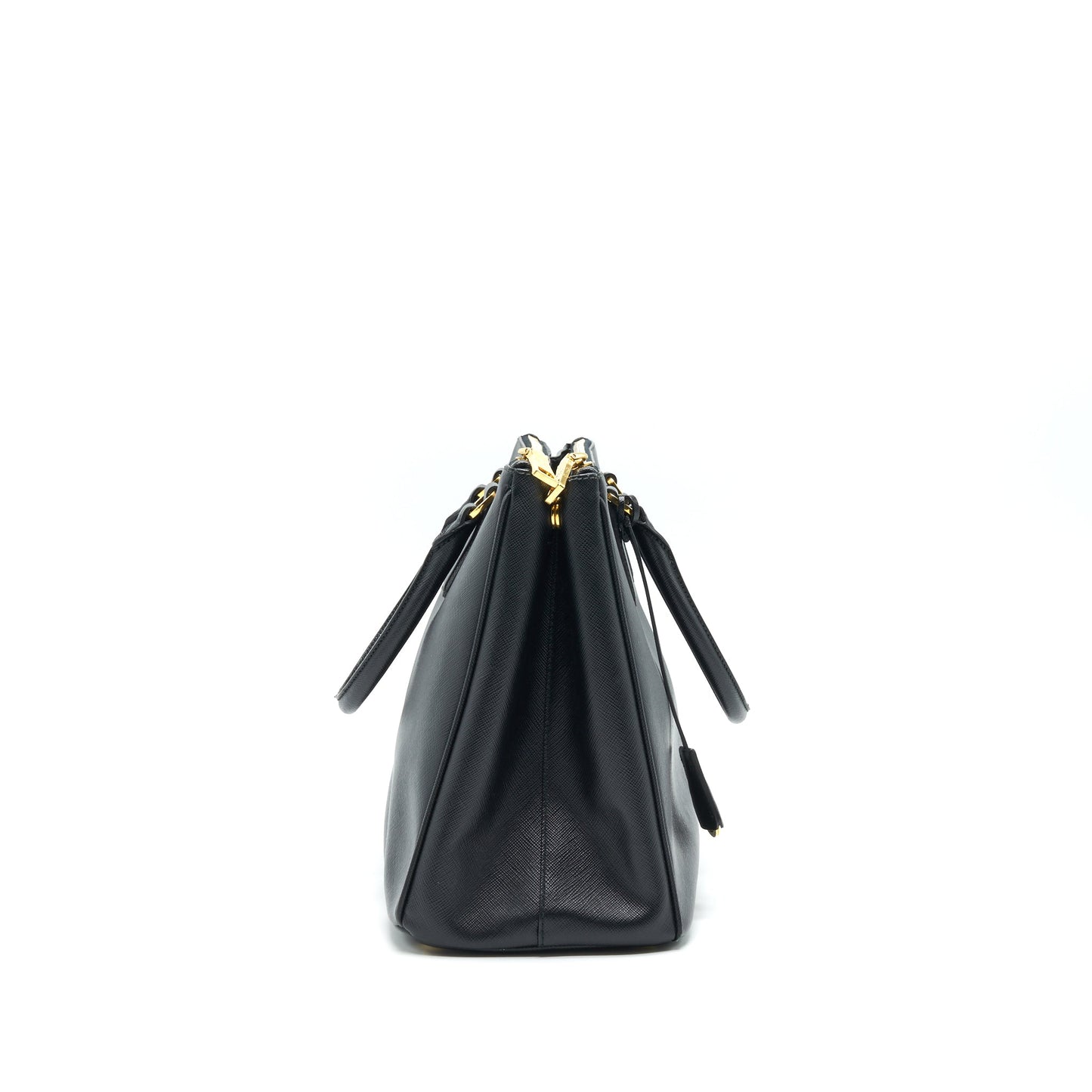 Prada Saffiano Tote Purse Black