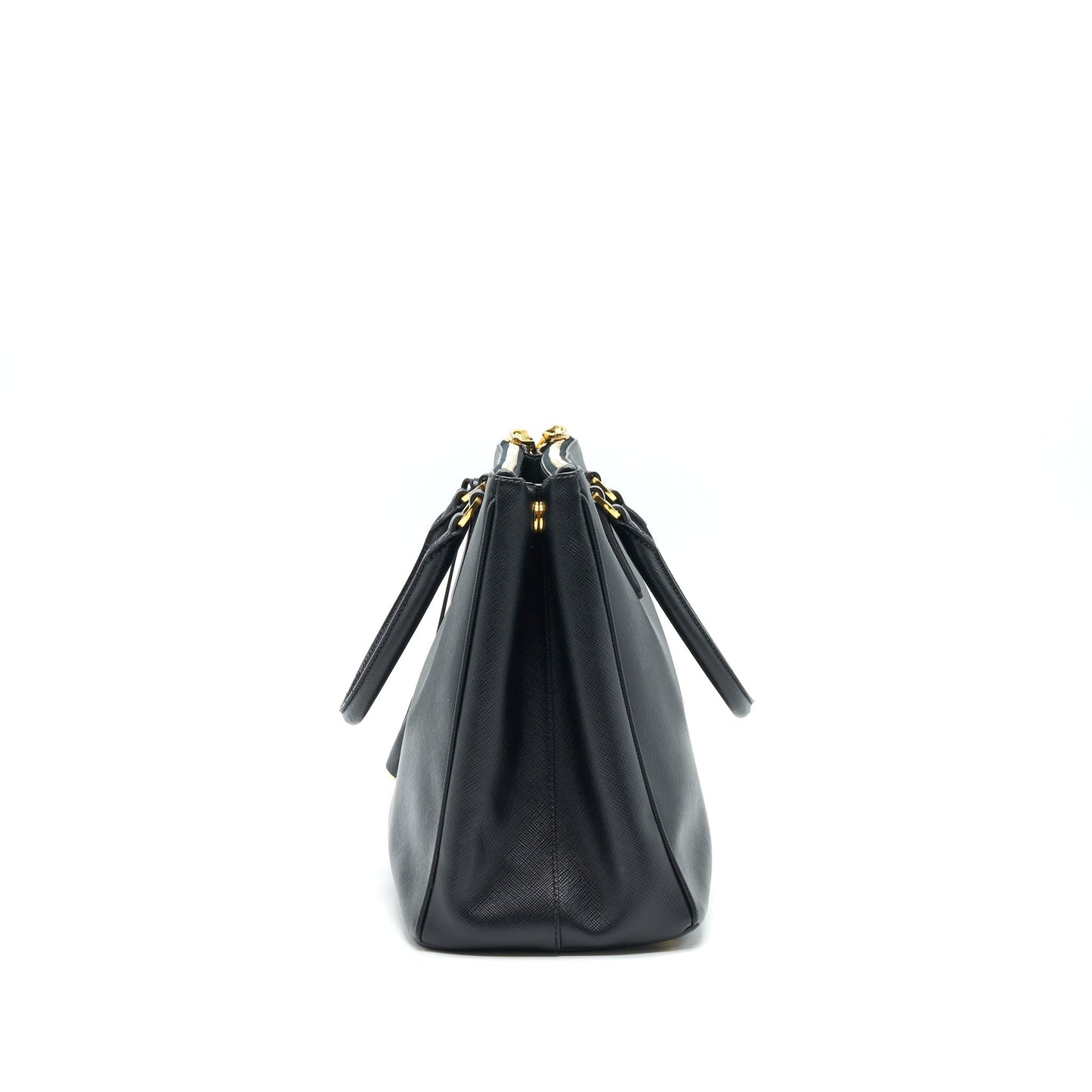 Prada Saffiano Tote Purse Black