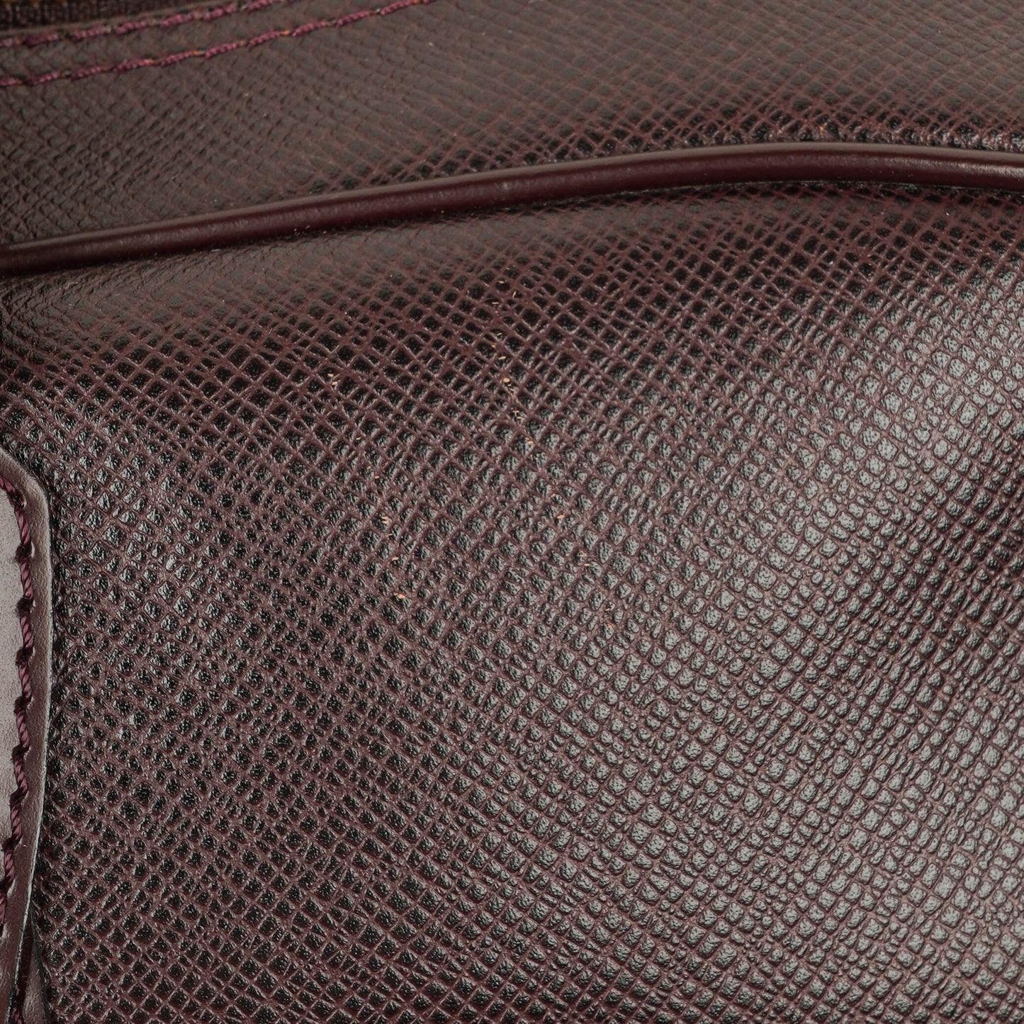 Louis Vuitton Kendall Burgundy Taiga Leather Bag