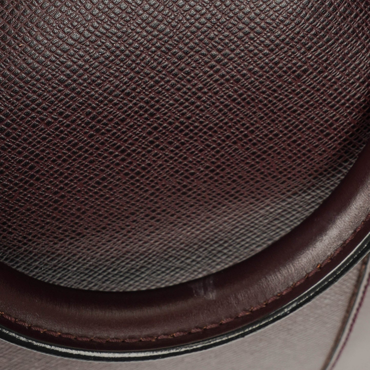 Louis Vuitton Kendall Burgundy Taiga Leather Bag