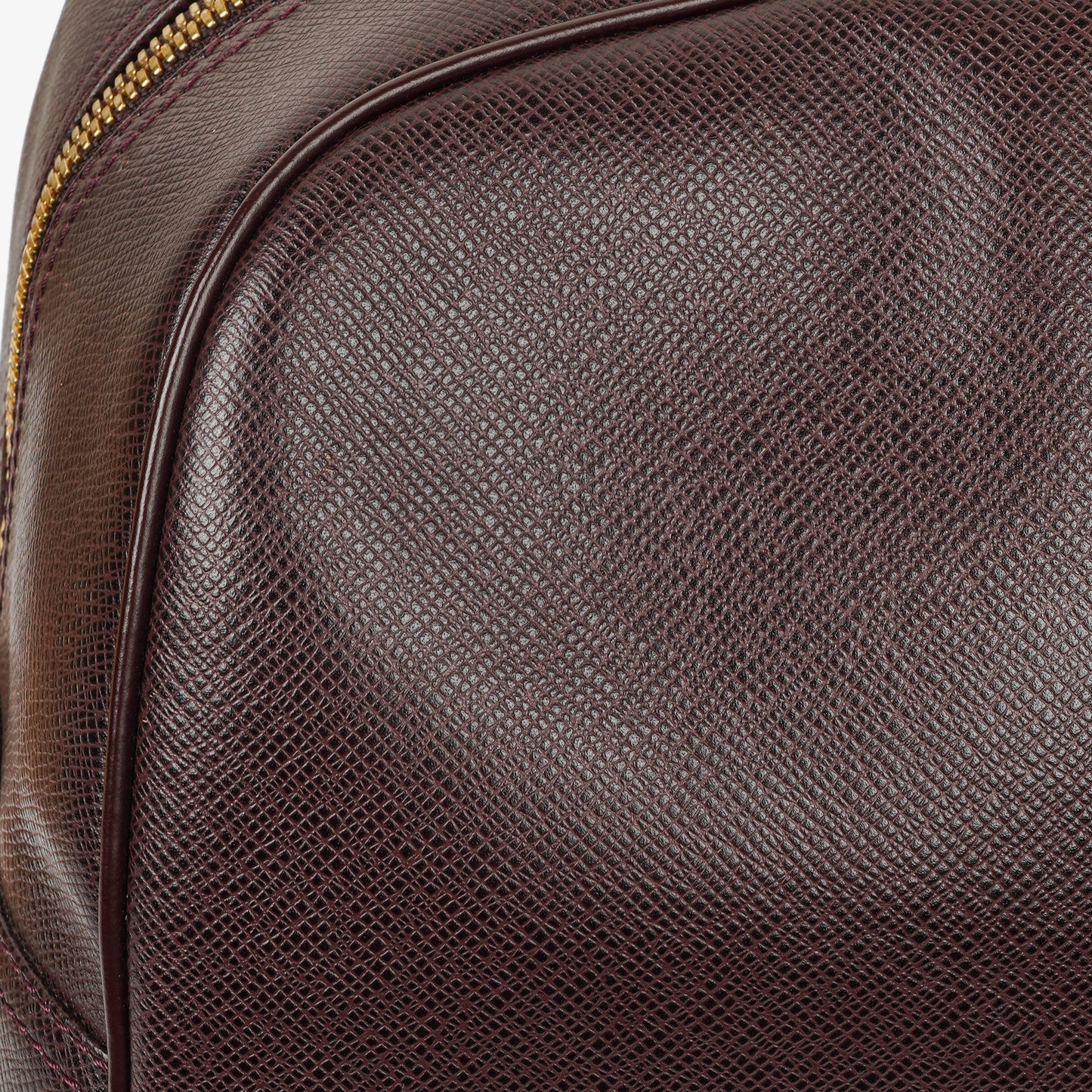 Louis Vuitton Kendall Burgundy Taiga Leather Bag