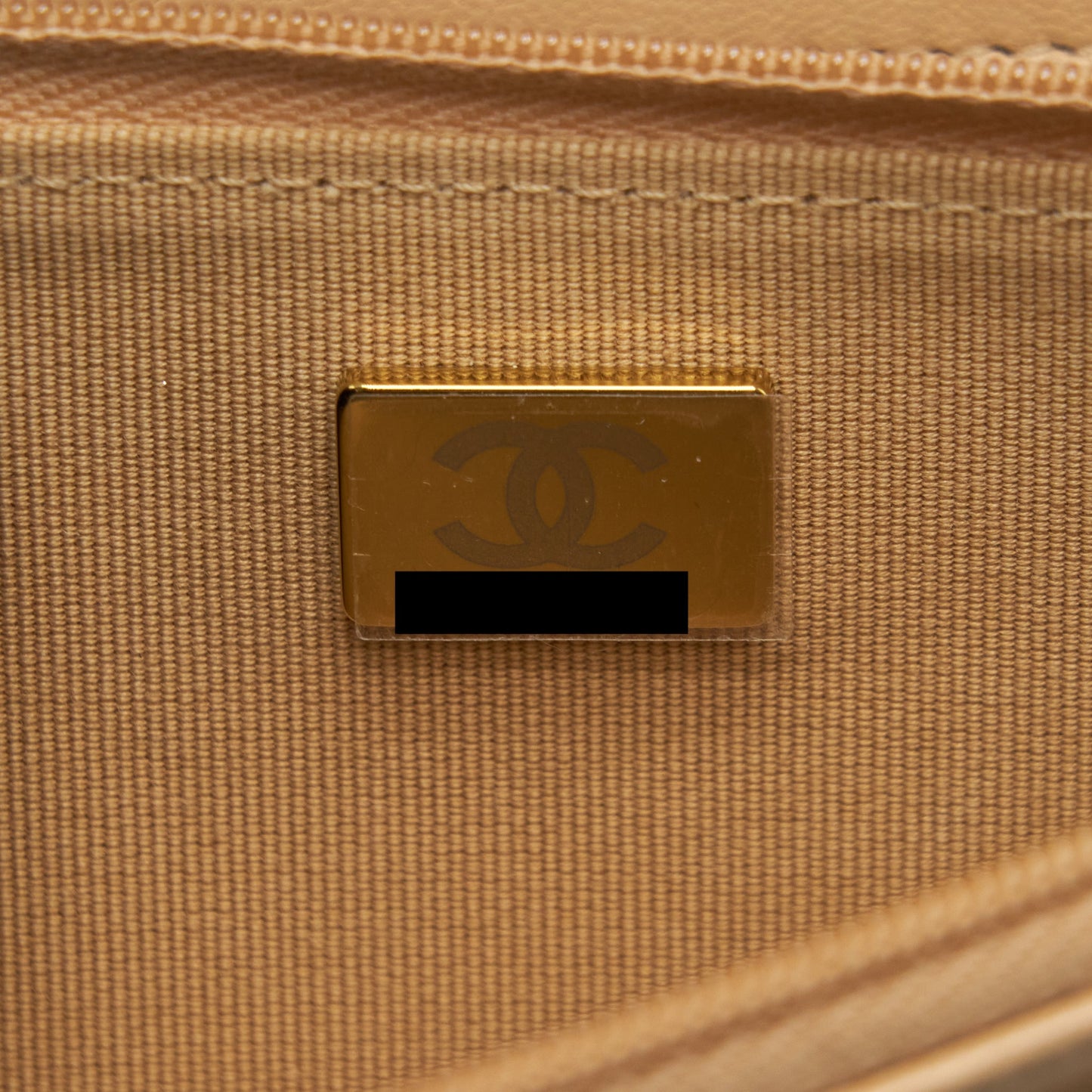 Chanel Classic Wallet On Chain Lambskin Beige L?Microchip?