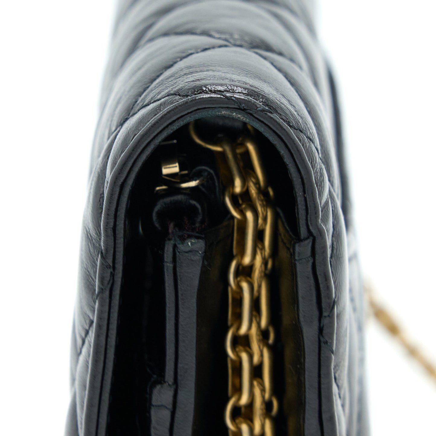 Chanel 2.55 Reissue Wallet On Chain Aged Calfskin Black (Microchip)