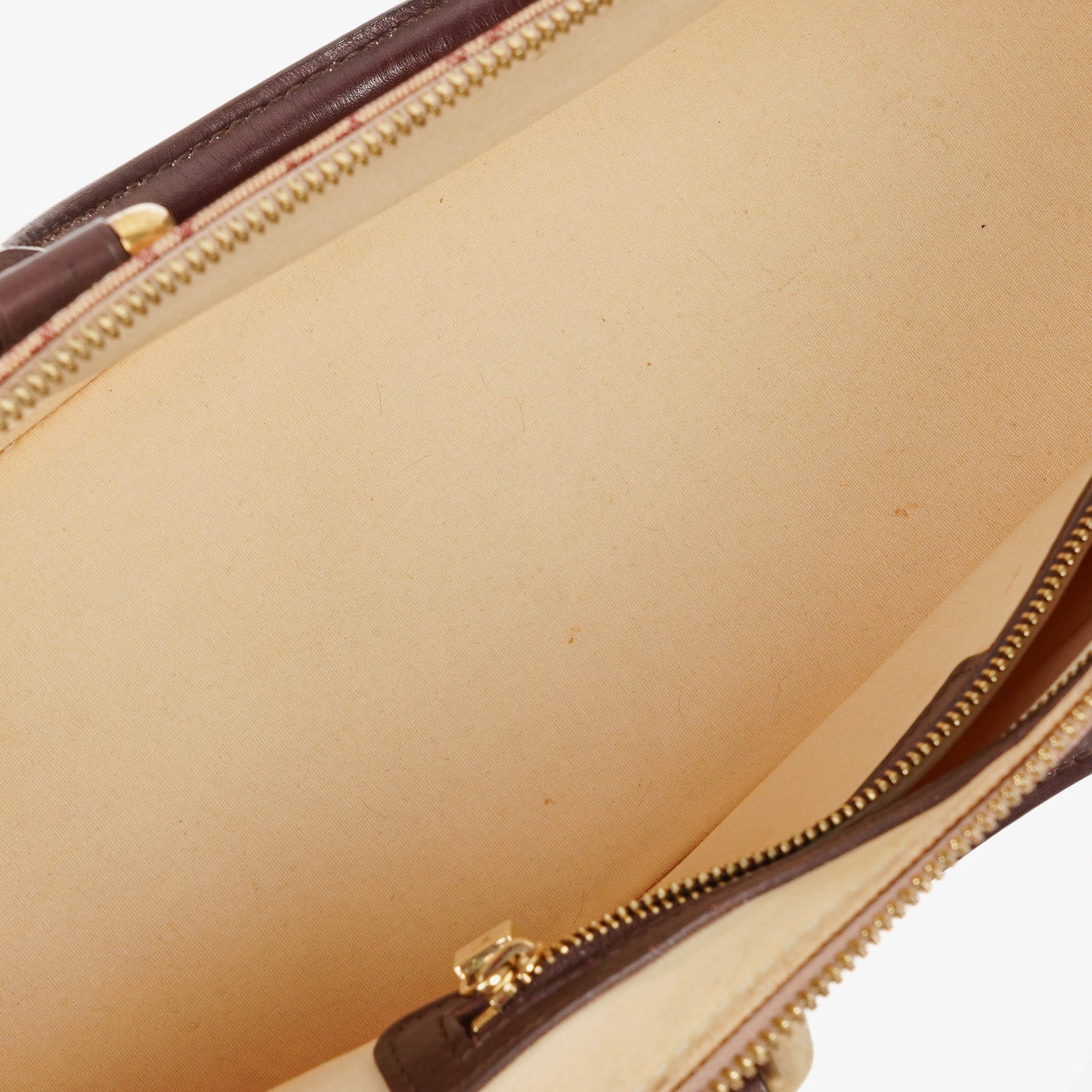 Louis Vuitton Mini Alma Long Cherry Monogram Handbag