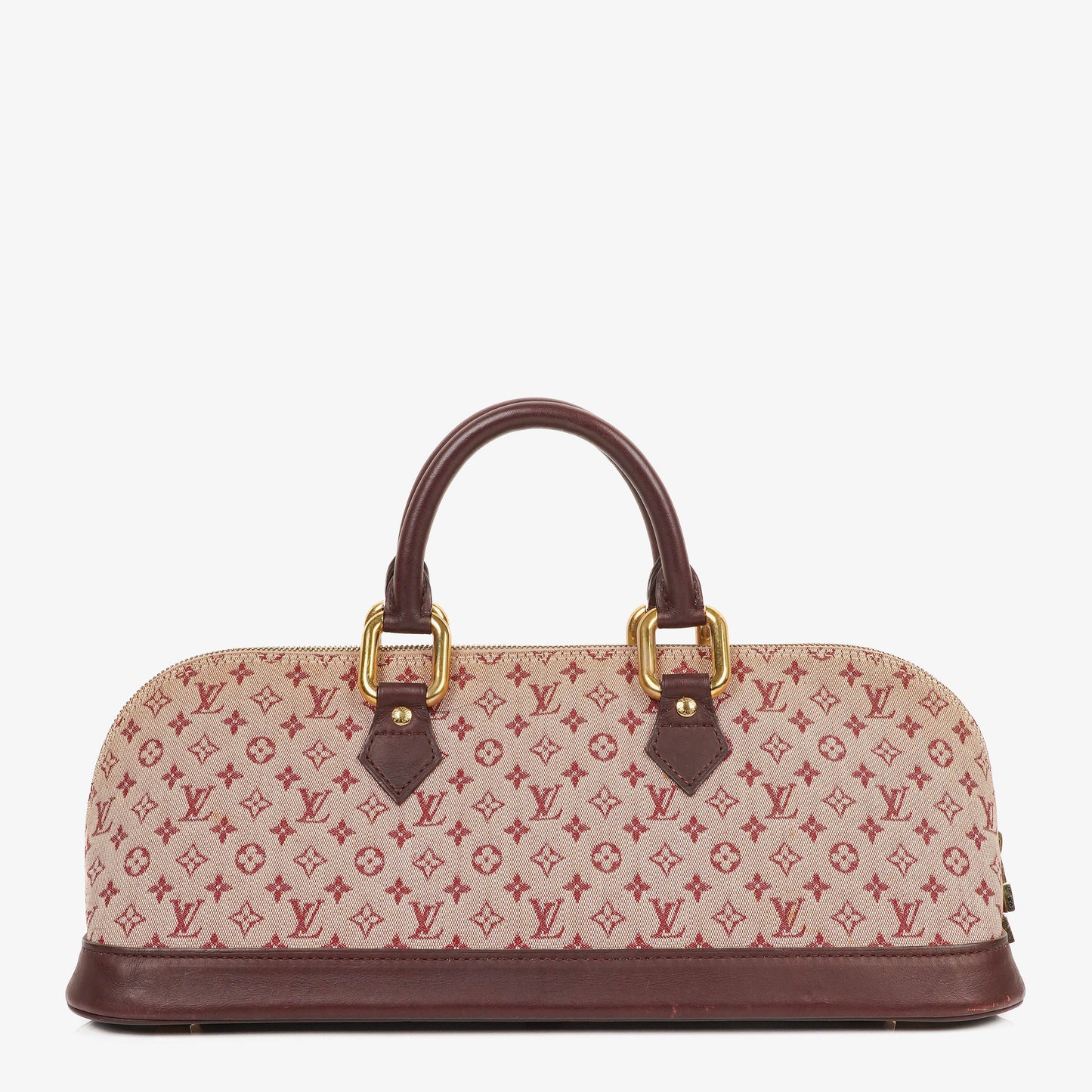 Louis Vuitton Mini Alma Long Cherry Monogram Handbag