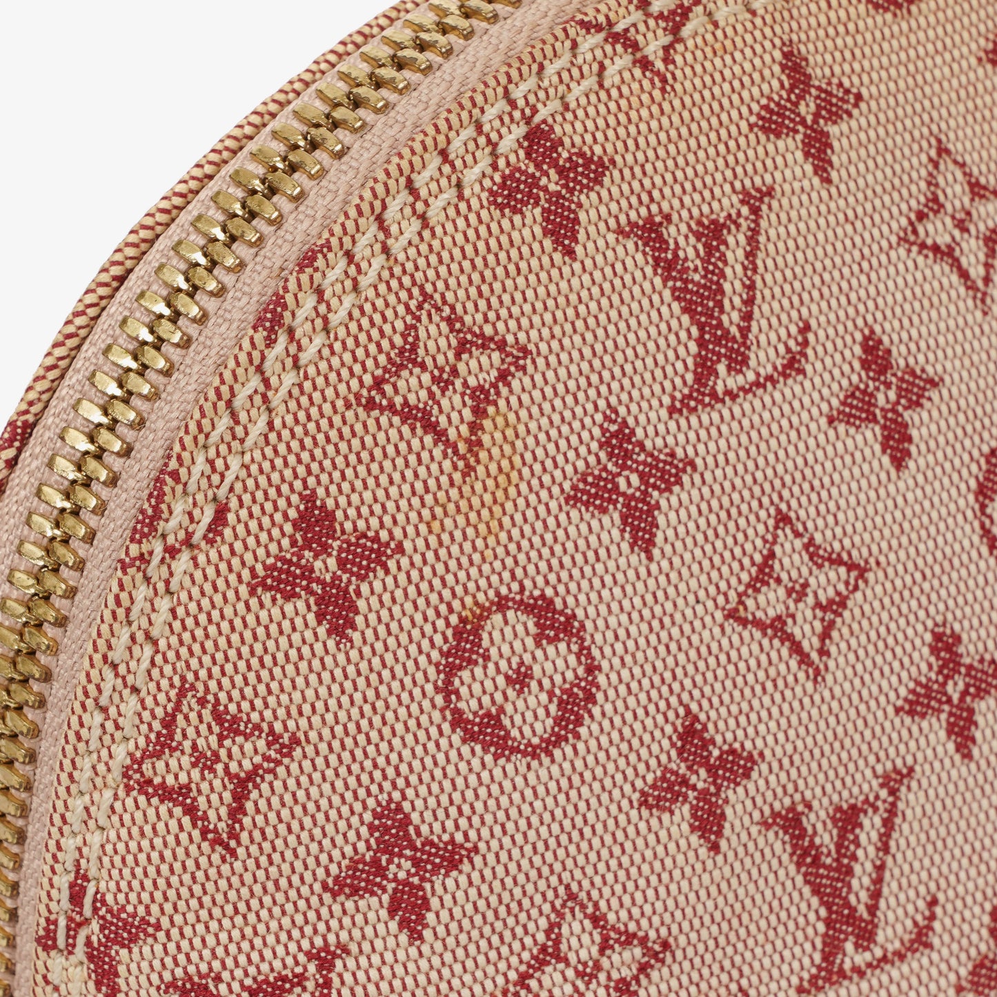 Louis Vuitton Mini Alma Long Cherry Monogram Handbag