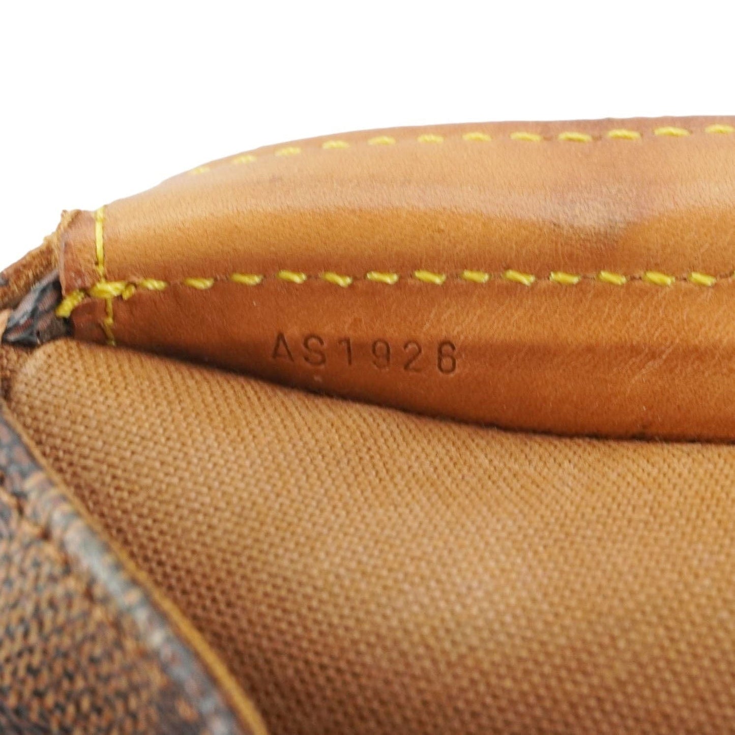LOUIS VUITTON Chelsea Damier Ebene Shoulder Bag Brown