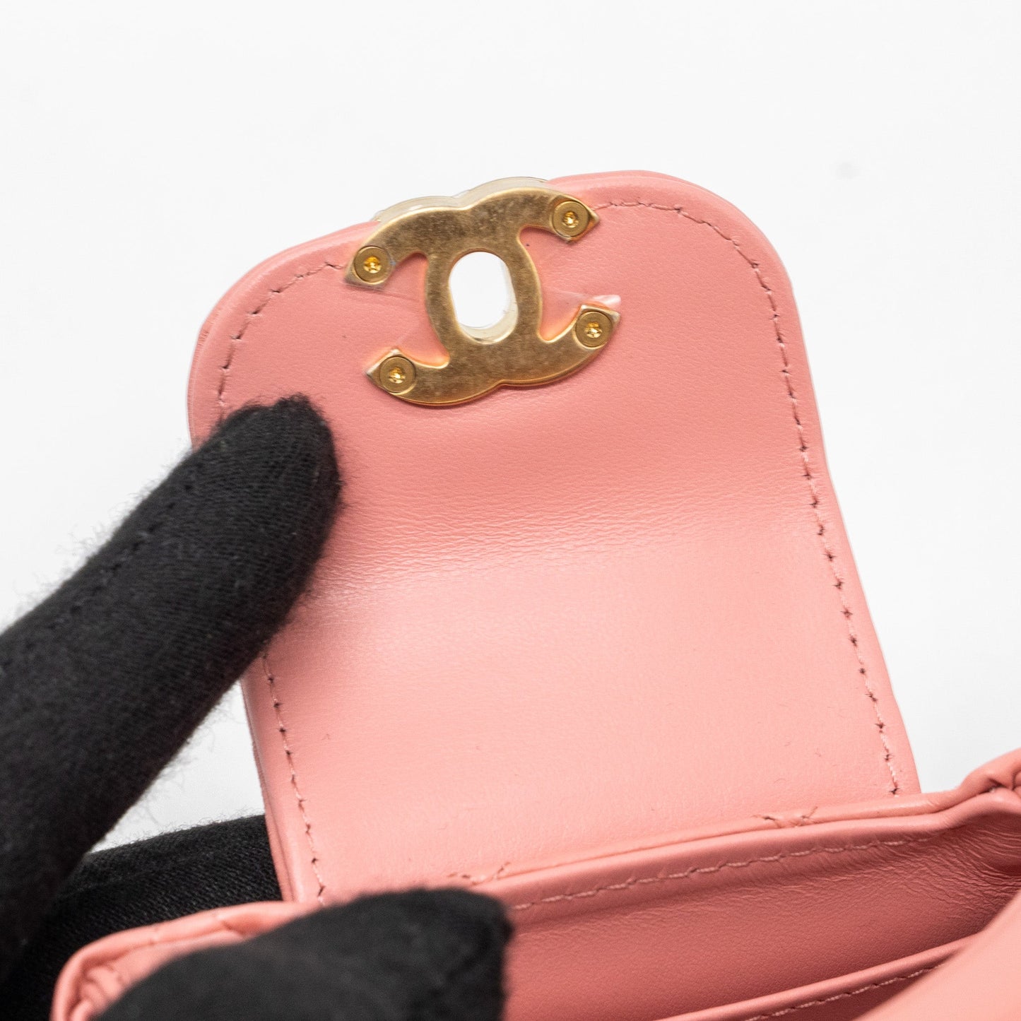 Chanel 23k Nano Shopping Tote Calfskin Pink (Microchip)