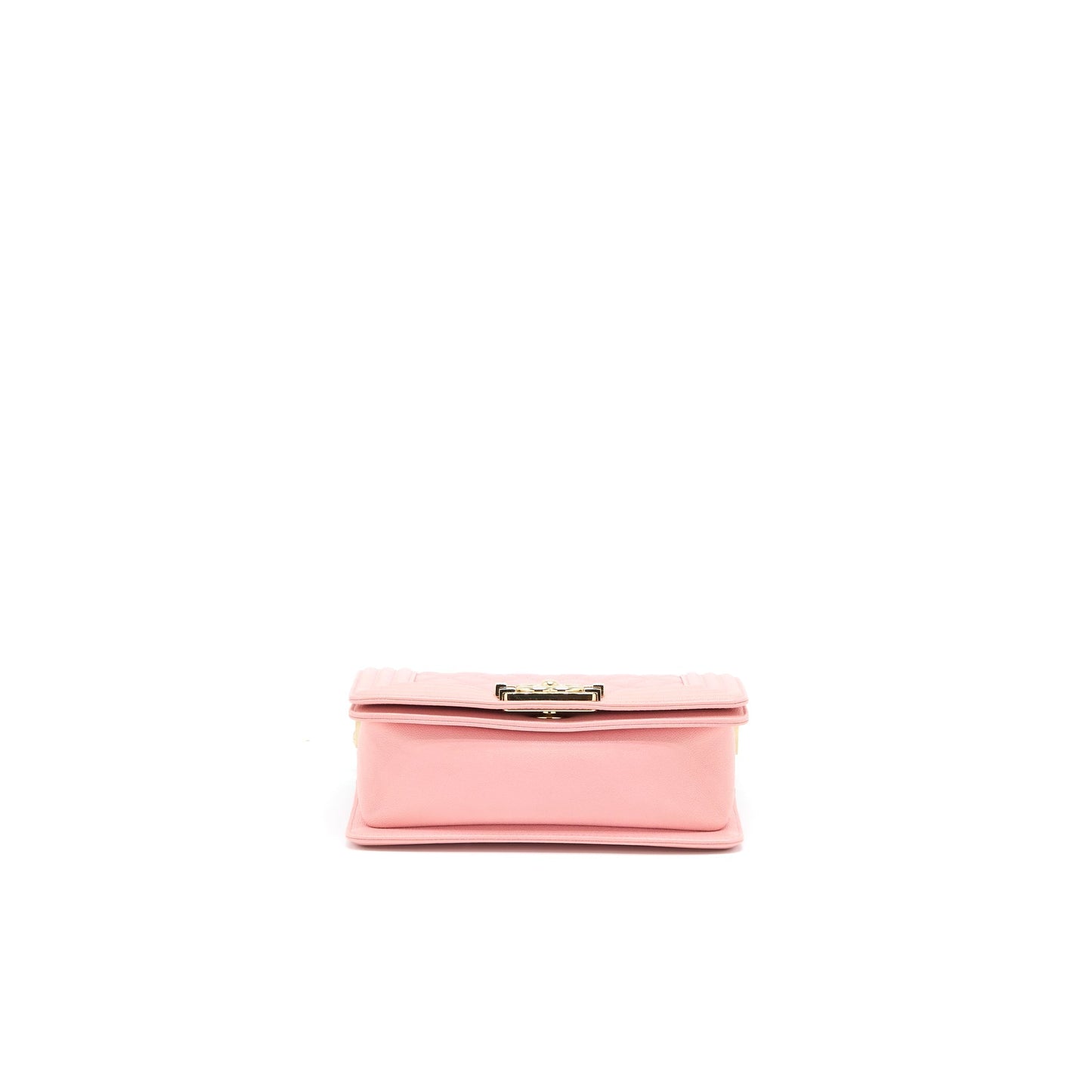 Chanel Small Boy Bag Caviar Pink L