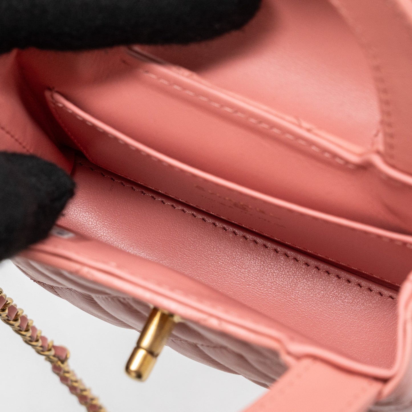 Chanel 23k Nano Shopping Tote Calfskin Pink (Microchip)