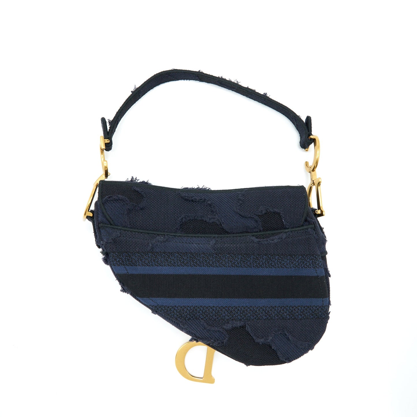 Dior Medium Saddle Purse Limited Edition Navy