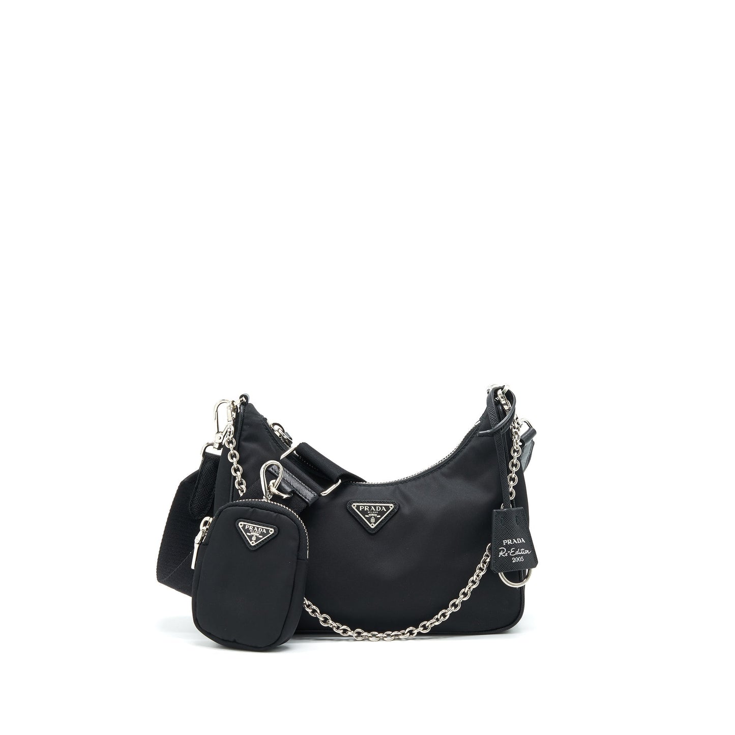 prada re-edition 2005 Nylon Purse