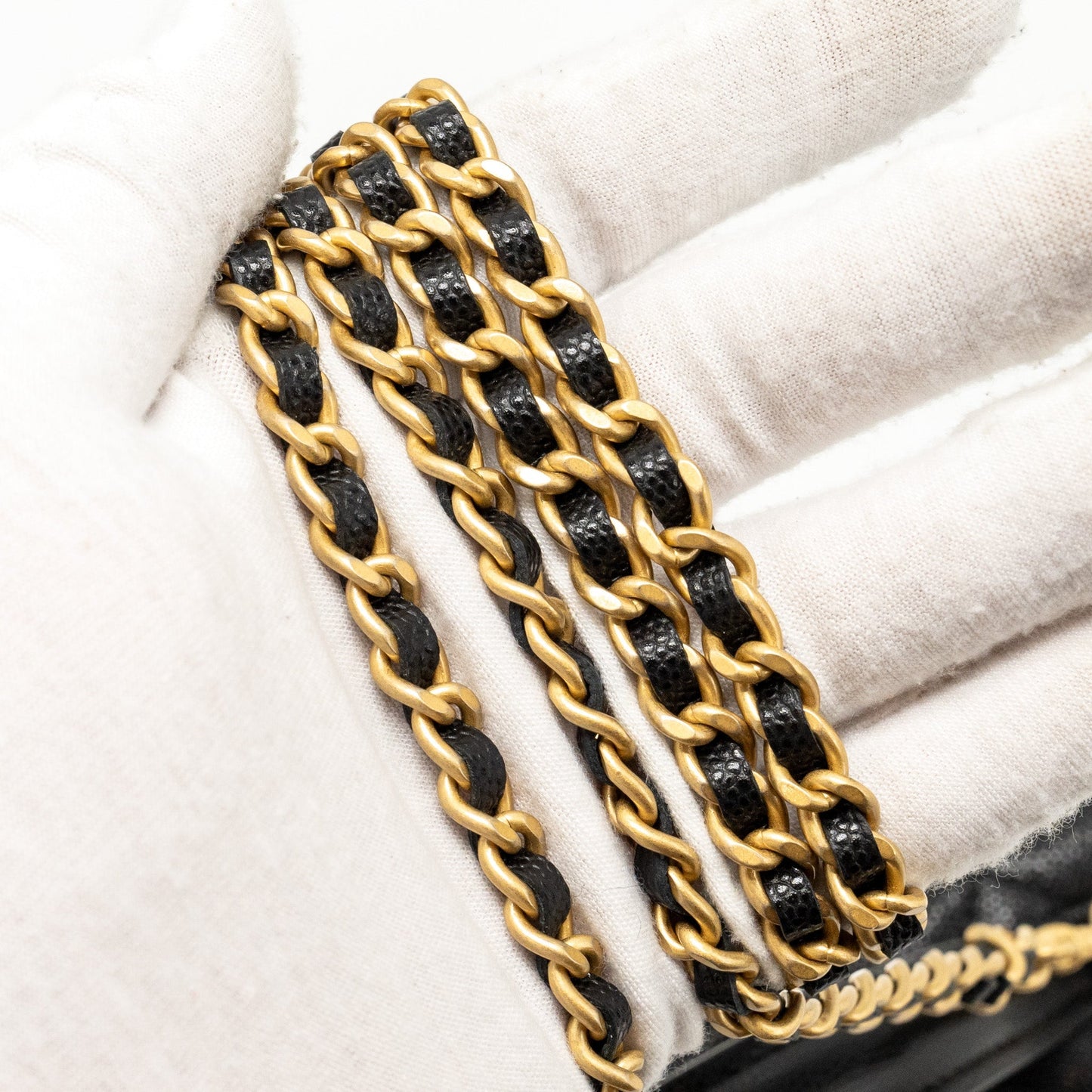 Chanel Top Handle Vanity Bag Caviar Black  (Microchip)