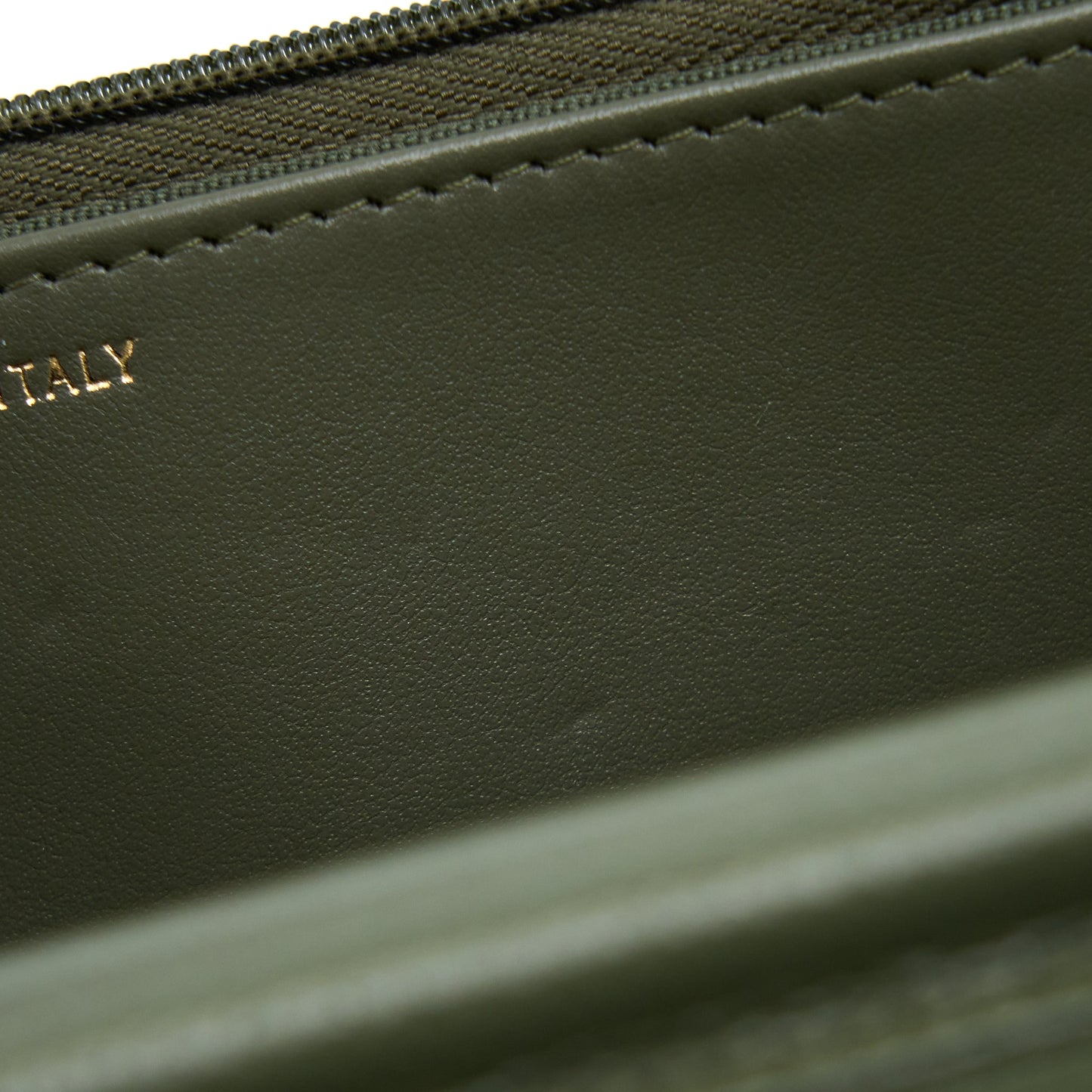 Chanel 22K Wallet On Chain Caviar Dark Green L (Microchip)
