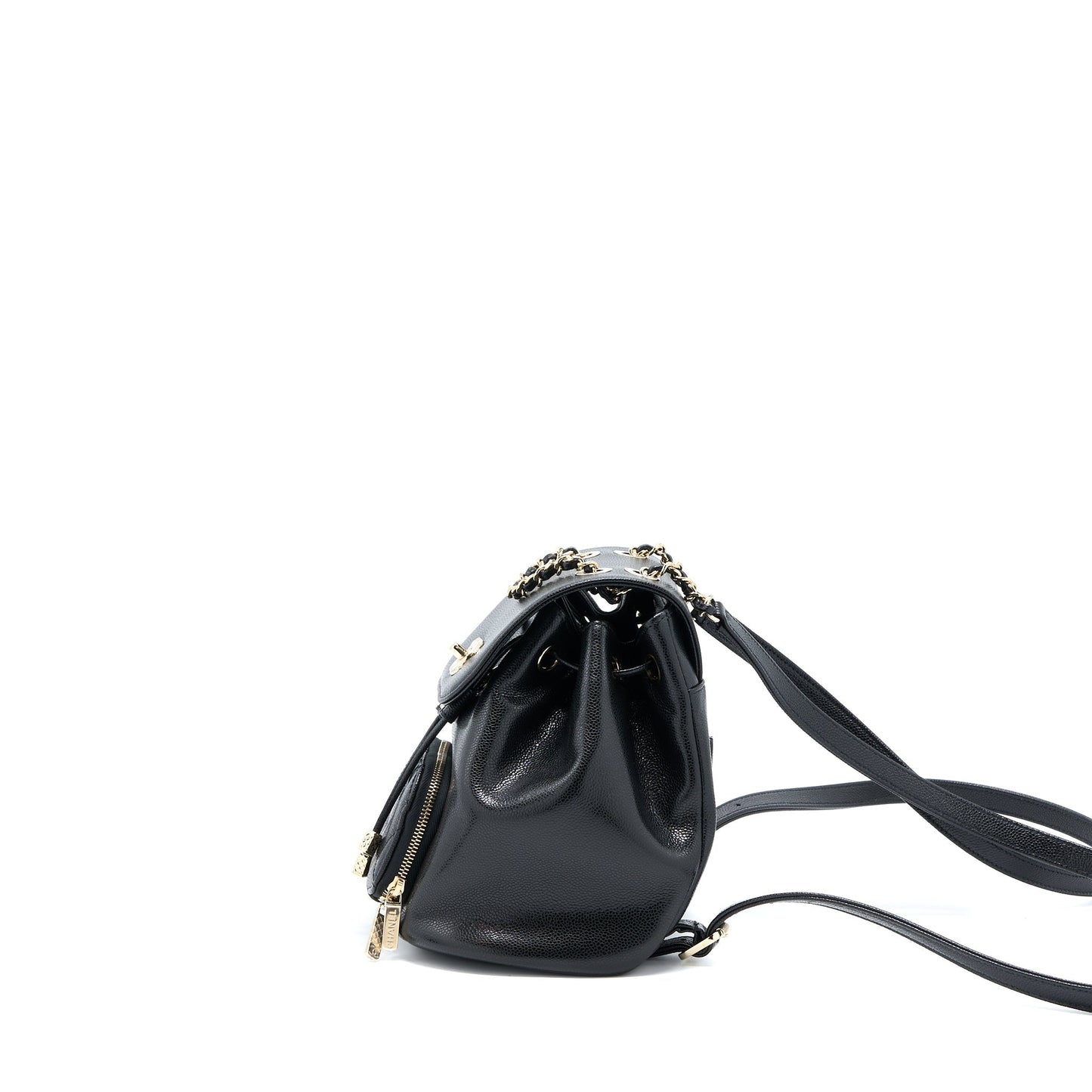 Chanel 22B Affinity Mini Backpack Caviar Black L(Microchip)