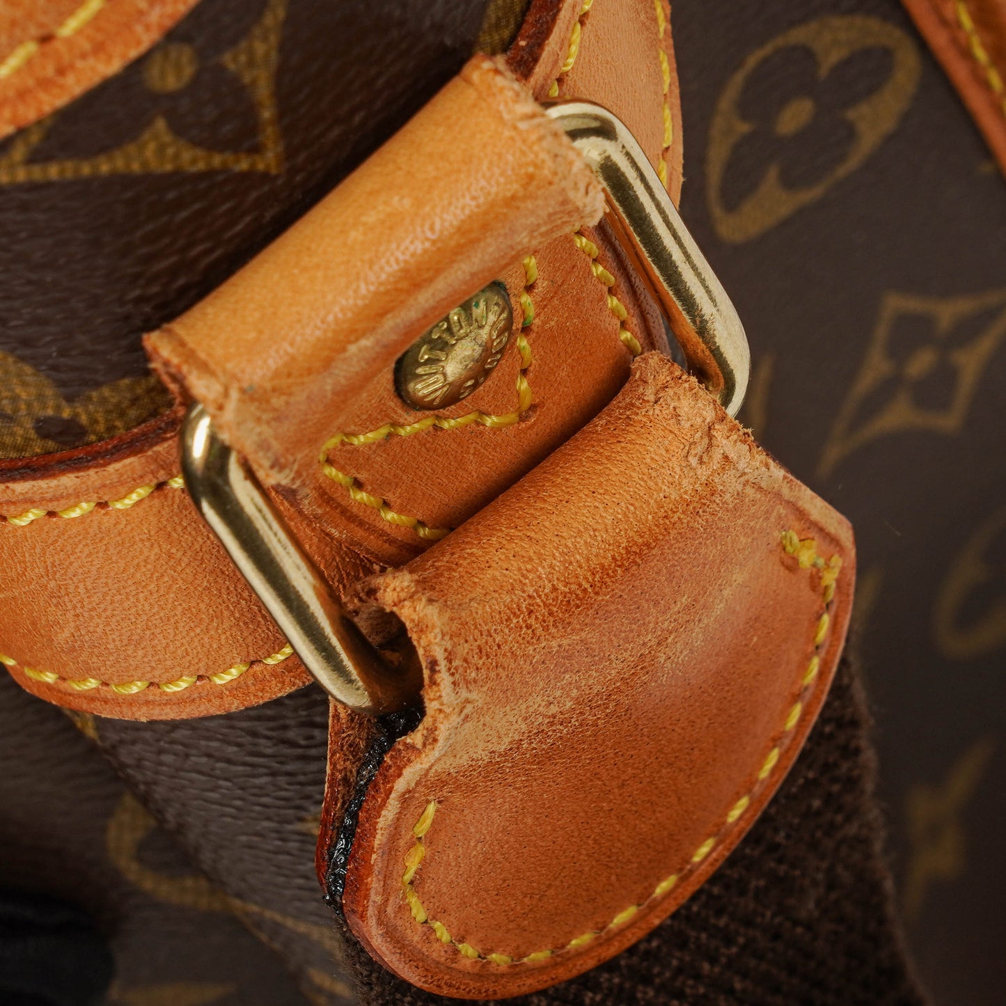 Louis Vuitton Sac Gibeciere GM Monogram Canvas Shoulder Bag