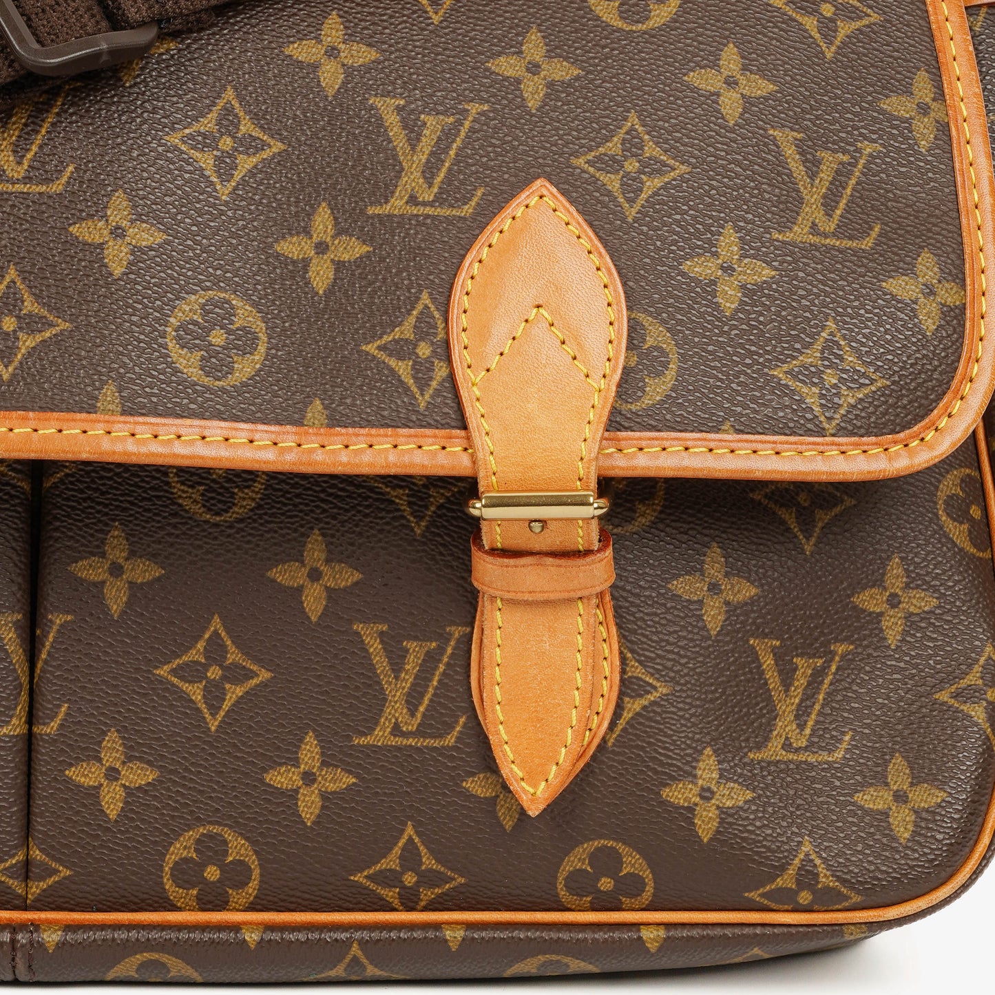 Louis Vuitton Sac Gibeciere GM Monogram Canvas Shoulder Bag