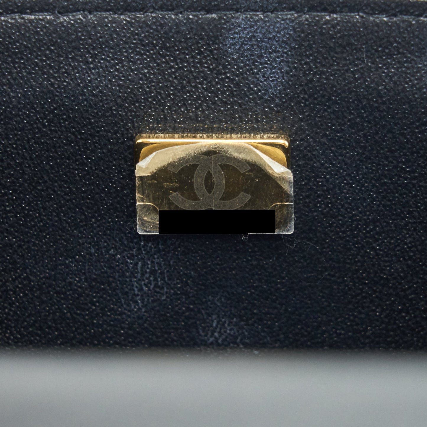 Chanel Top handle rectangular flap bag lambskin