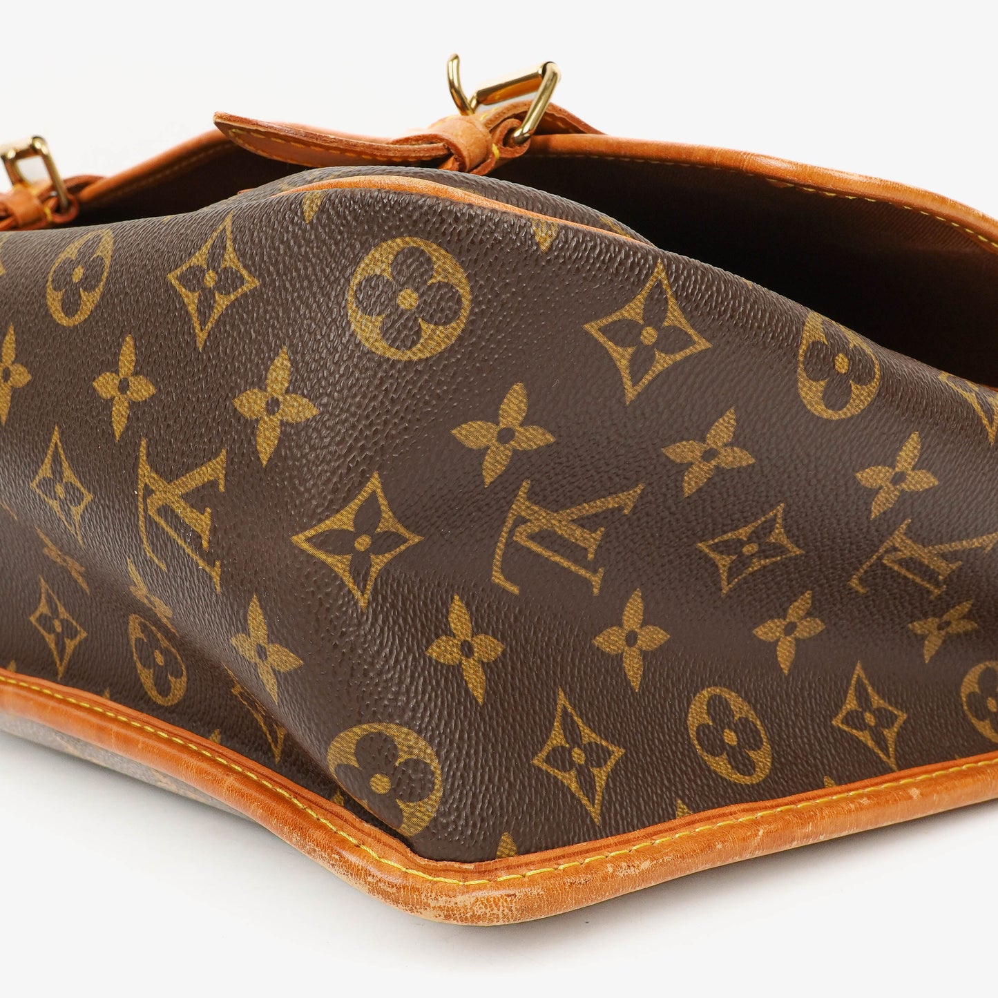 Louis Vuitton Sac Gibeciere GM Monogram Canvas Shoulder Bag