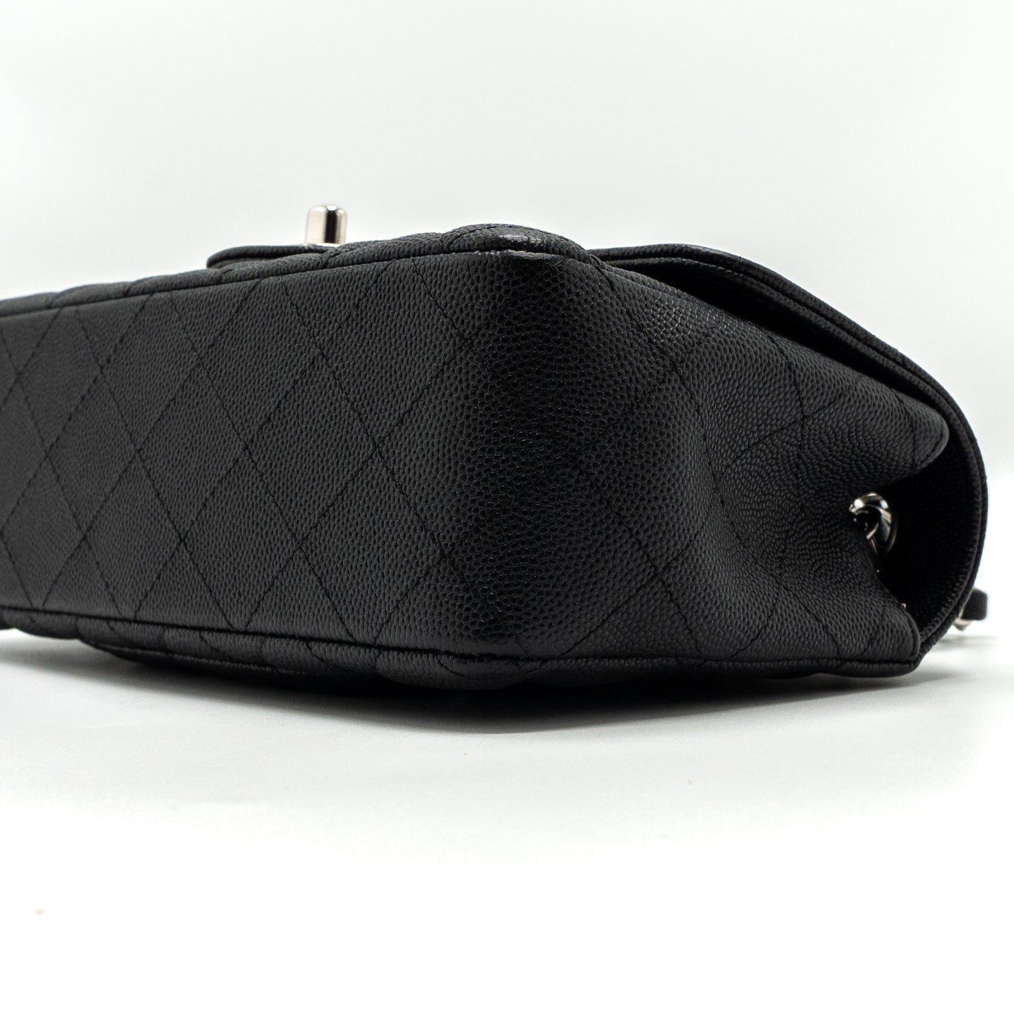 Chanel Classic Mini Rectangular Flap Bag Caviar Black