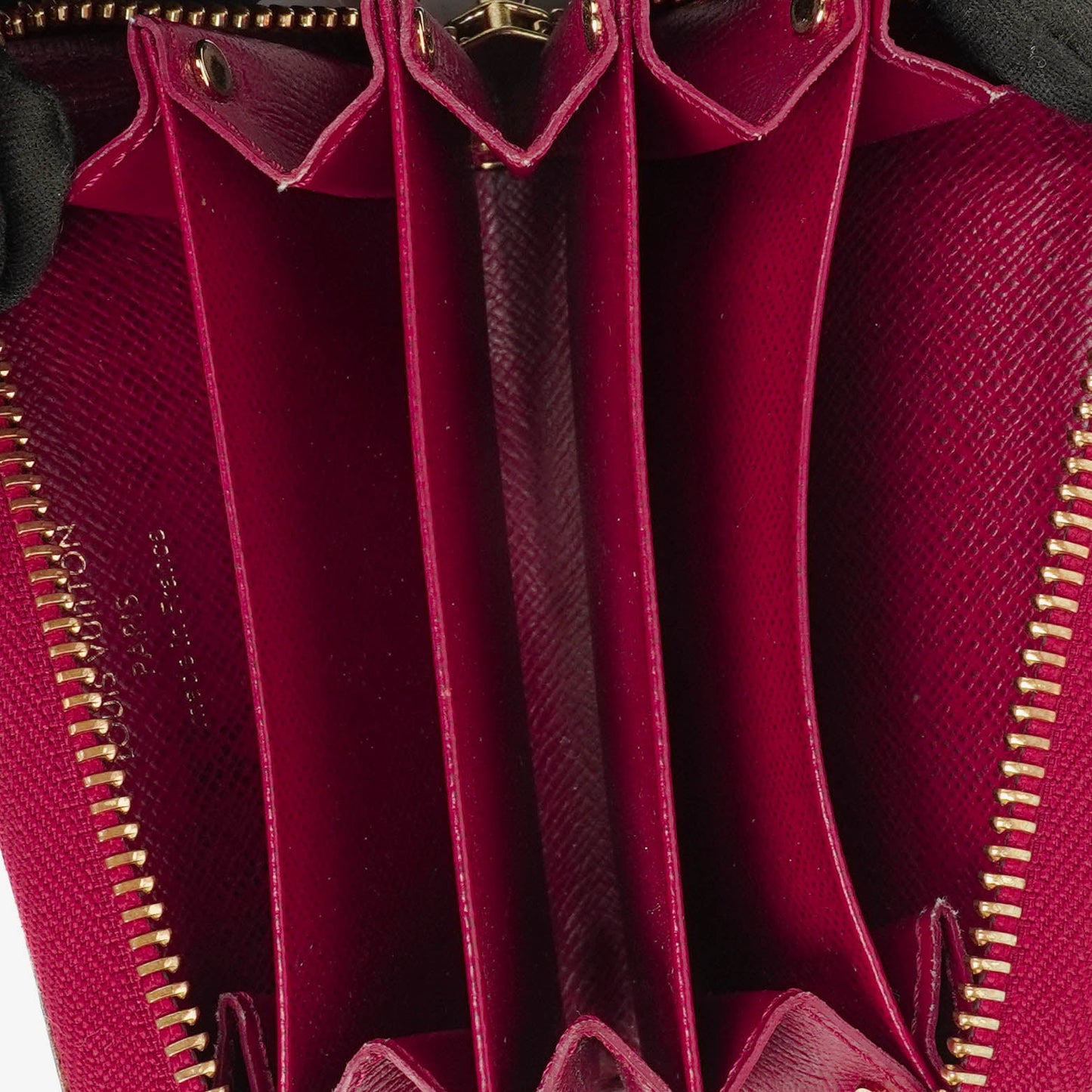 Louis Vuitton Zippy Fuchsia Monogram Canvas Multicartes Wallet