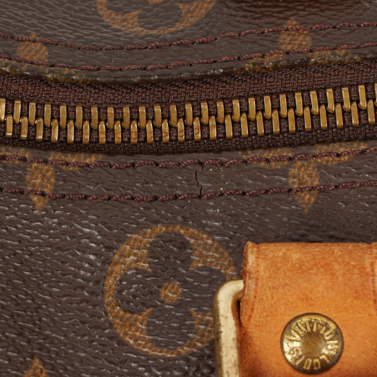 Louis Vuitton  30 Monogram Canvas Handbag