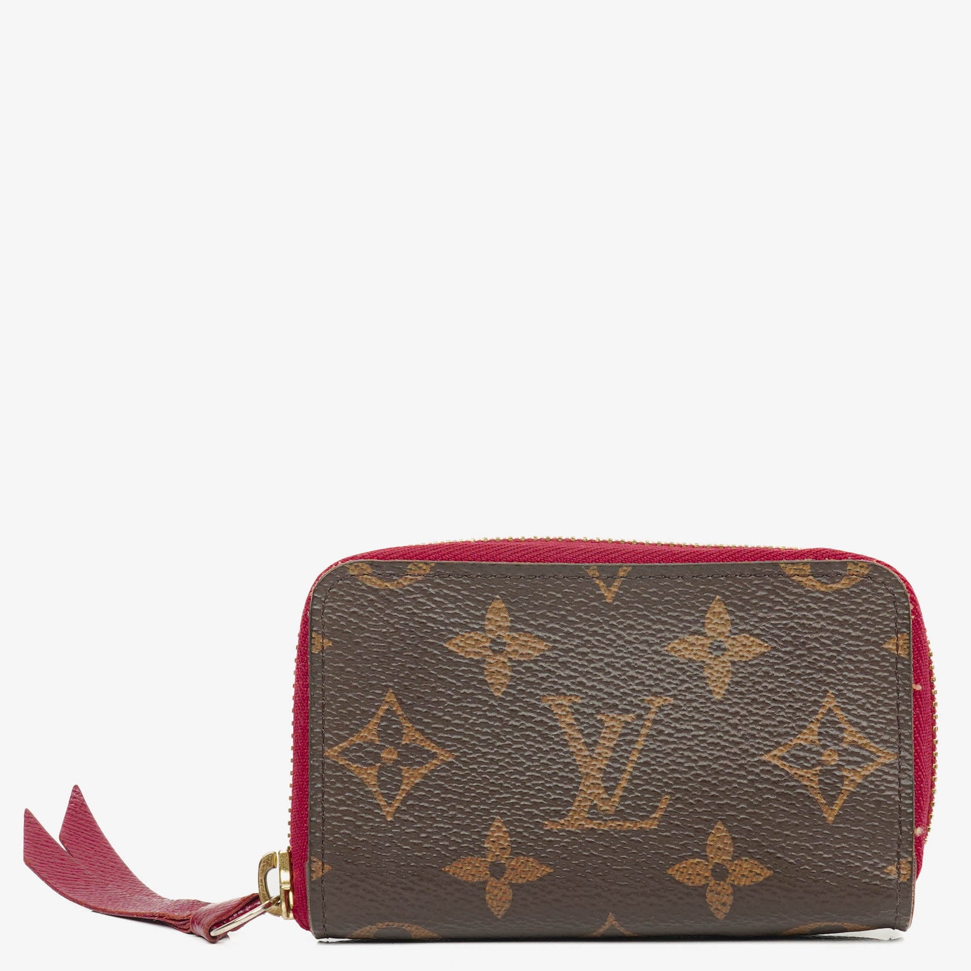 Louis Vuitton Zippy Fuchsia Monogram Canvas Multicartes Wallet