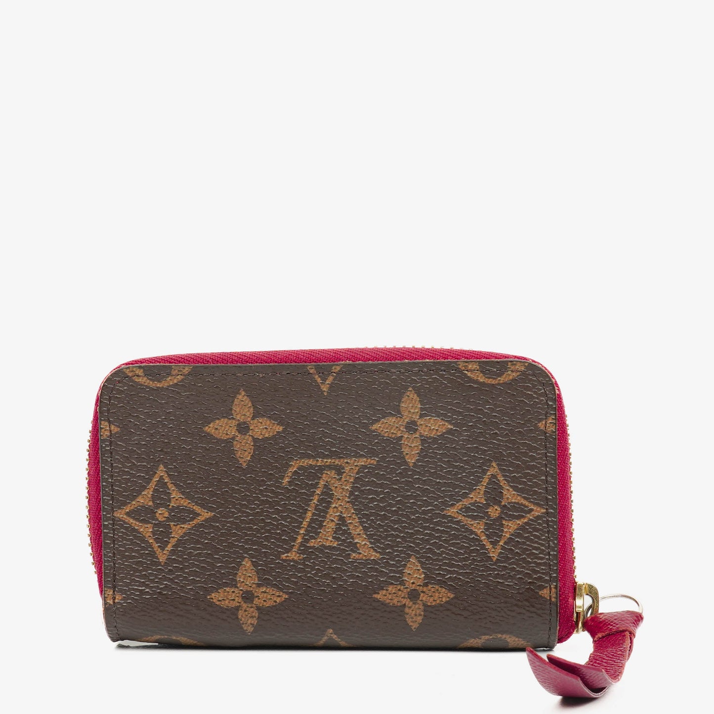 Louis Vuitton Zippy Fuchsia Monogram Canvas Multicartes Wallet