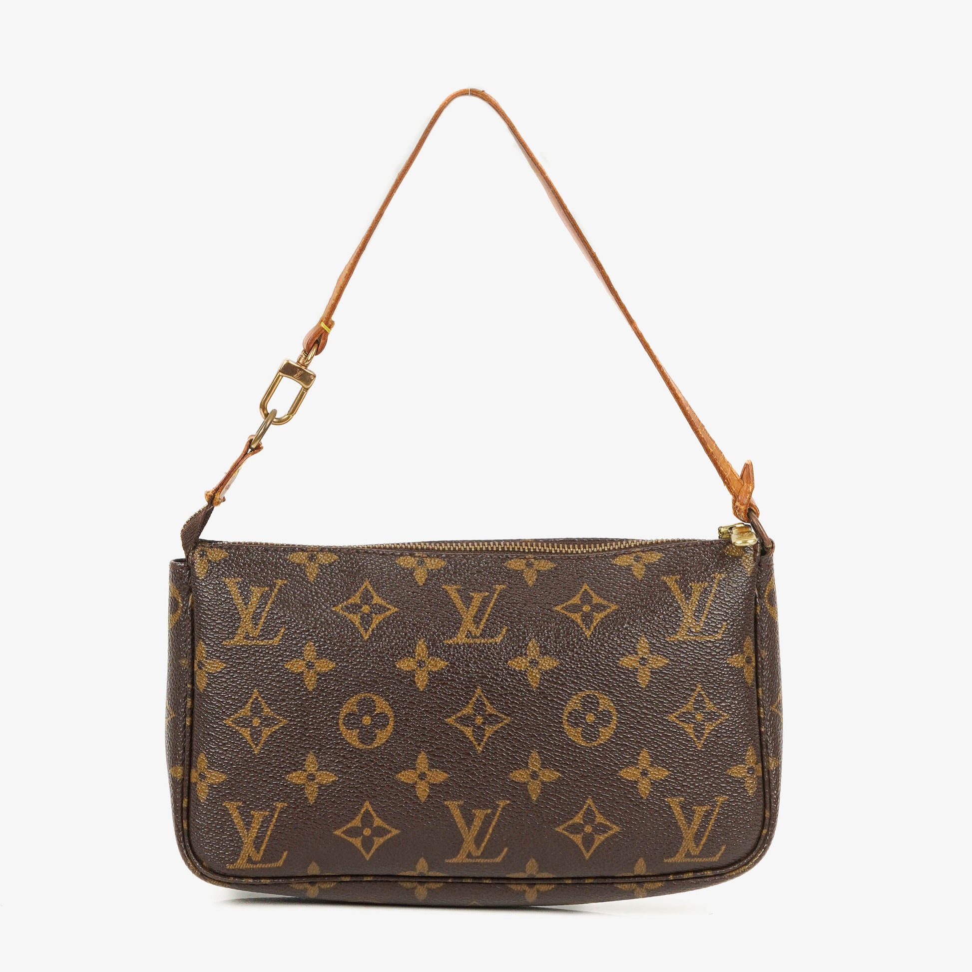 Louis Vuitton Pochette Accessoires Monogram Canvas Clutch Handbag