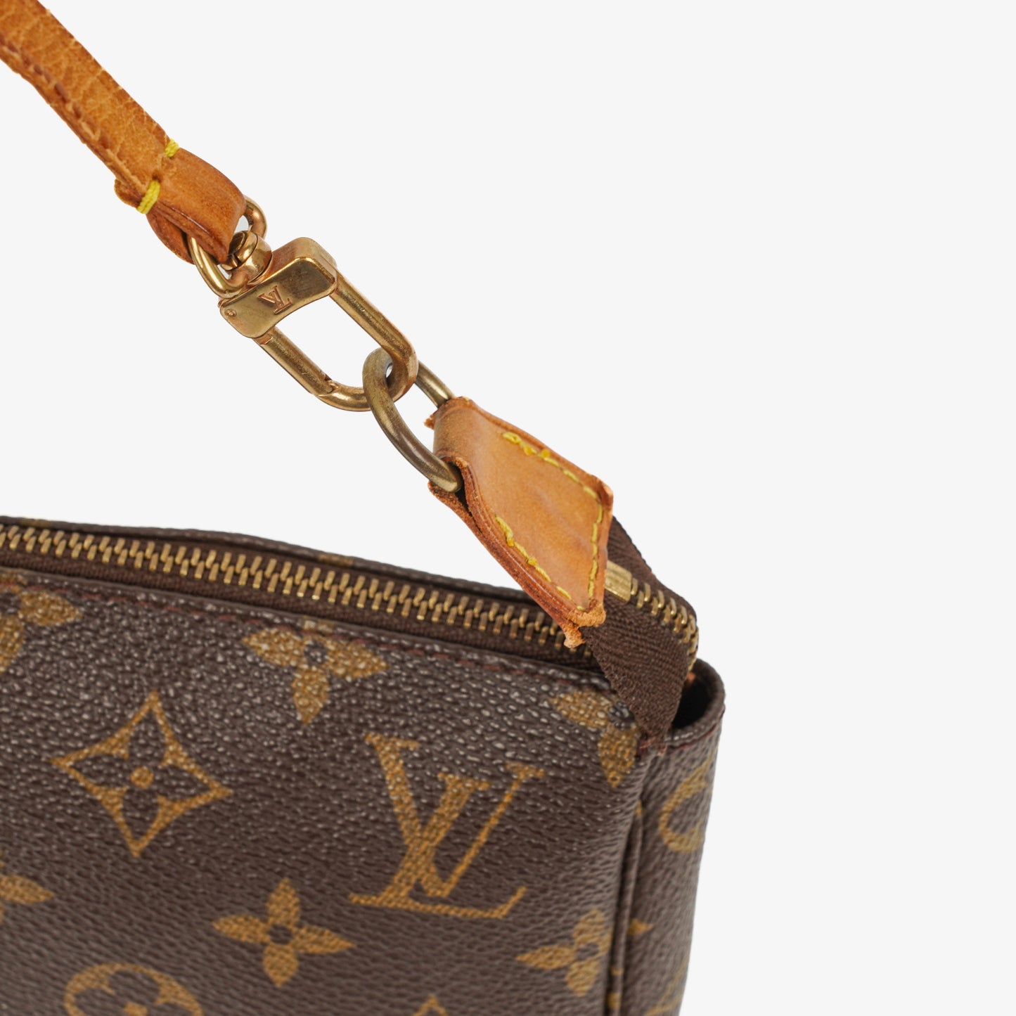 Louis Vuitton Pochette Accessoires Monogram Canvas Clutch Handbag