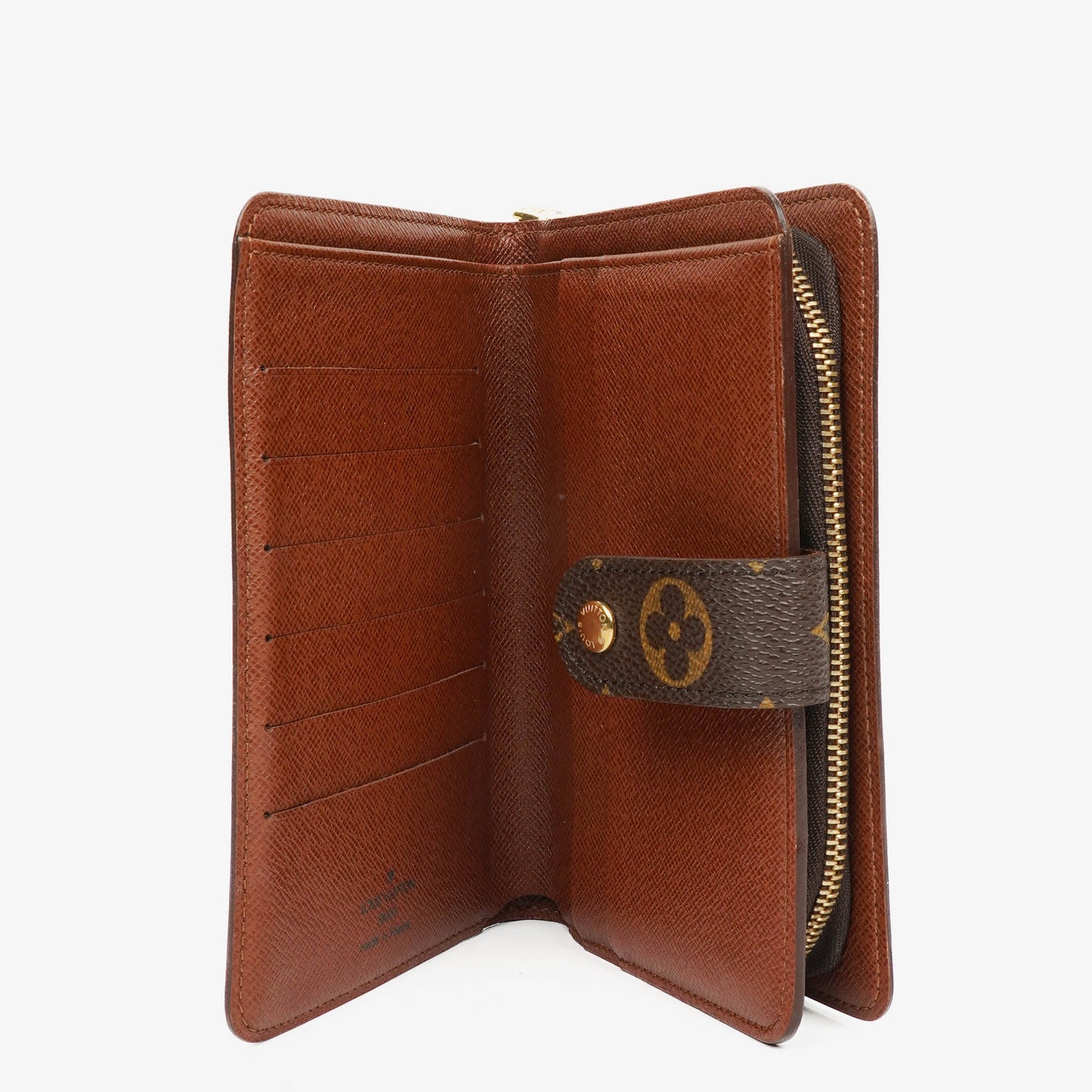 Louis Vuitton Monogram Canvas Porte Papier Zip Wallet