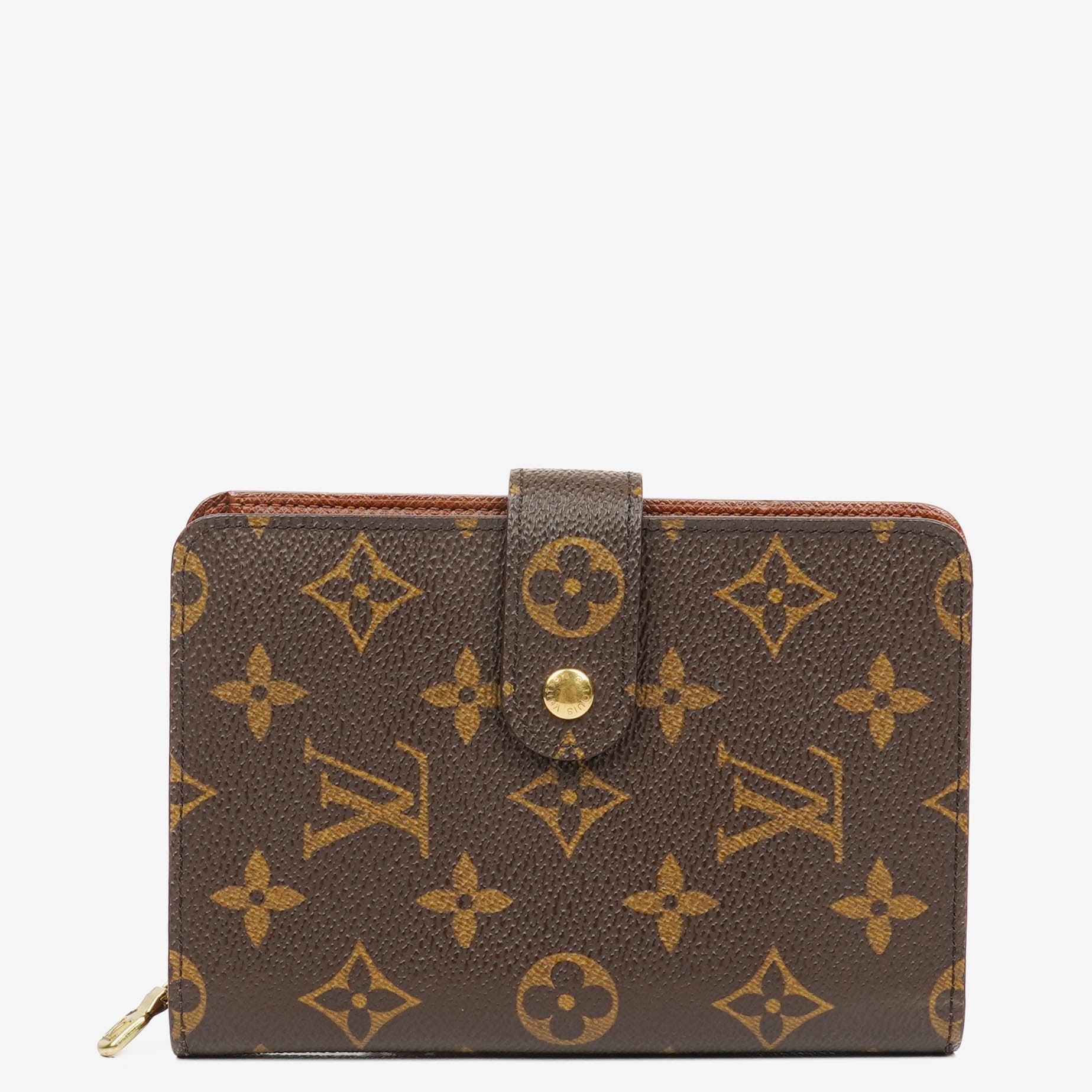 Louis Vuitton Monogram Canvas Porte Papier Zip Wallet