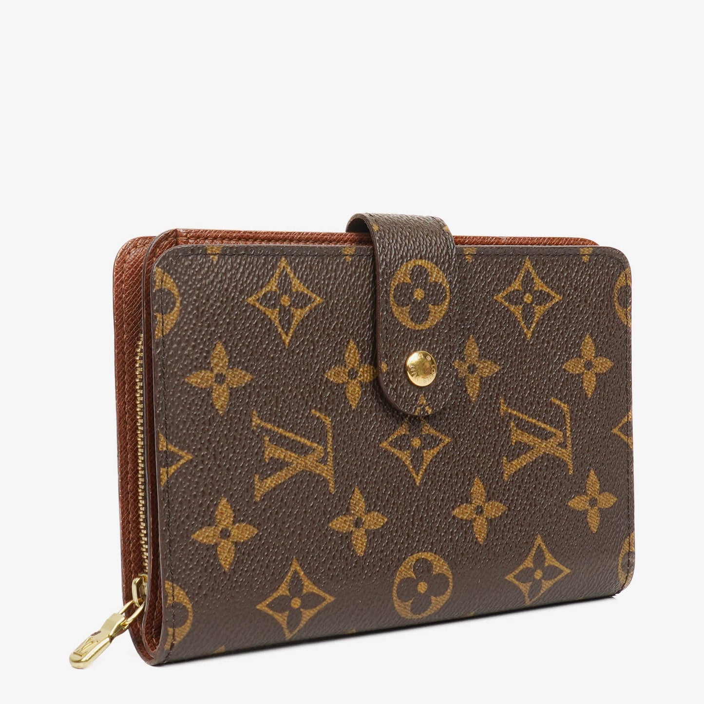 Louis Vuitton Monogram Canvas Porte Papier Zip Wallet