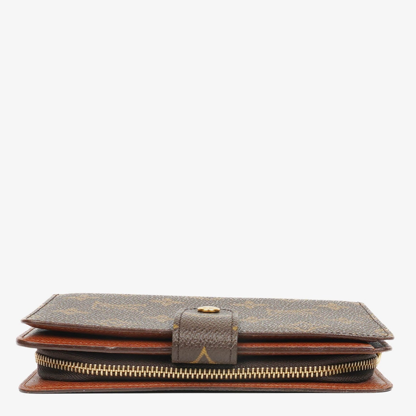 Louis Vuitton Monogram Canvas Porte Papier Zip Wallet