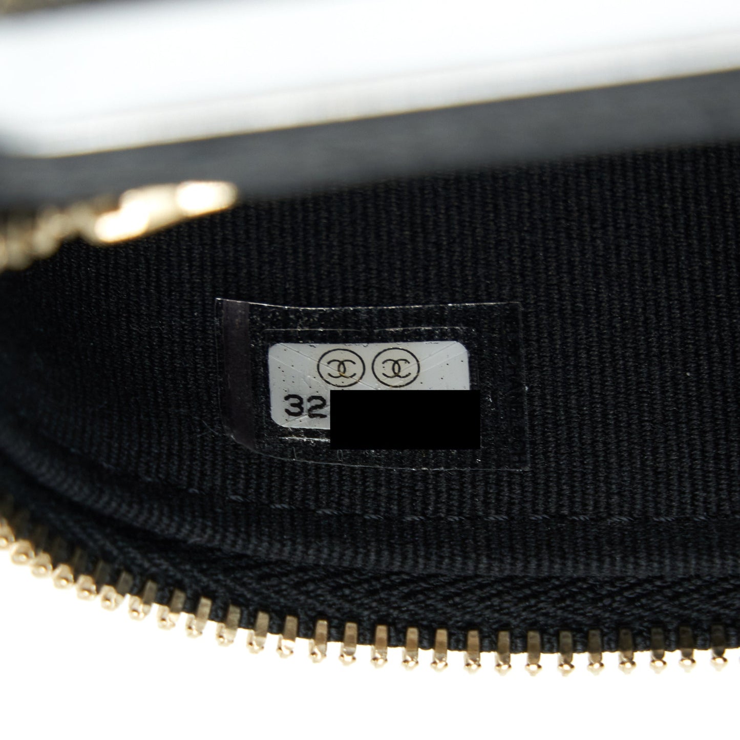 Chanel 22P Vertical Mini Vanity With CC Logo Chain Caviar Black L