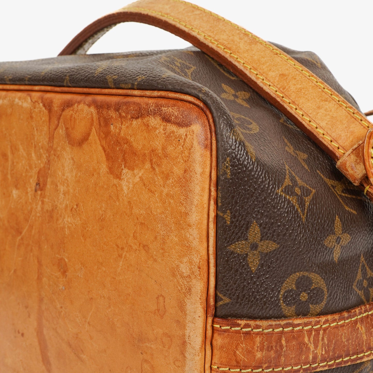Louis Vuitton Petit Noe Monogram Canvas Shoulder Bag