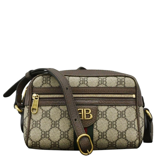 Gucci Leather Canvas Crossbody