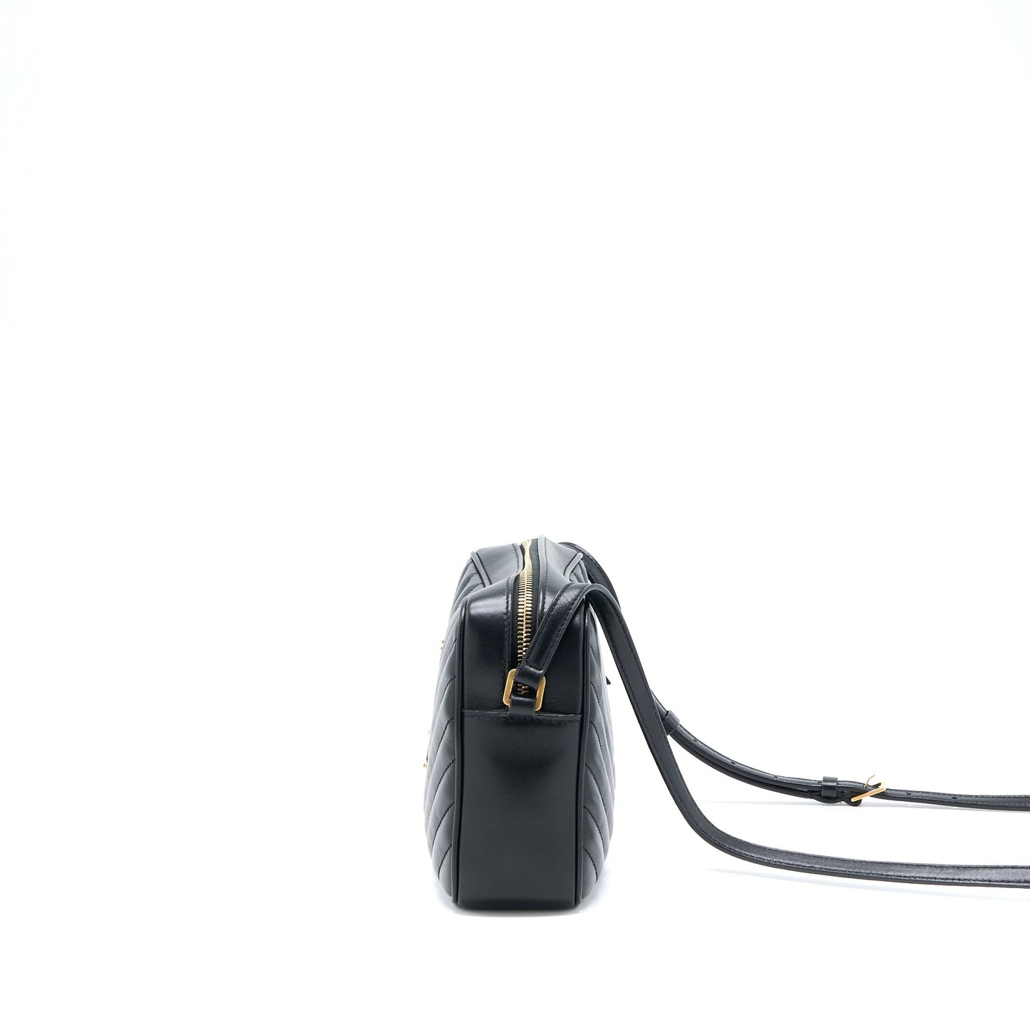 Saint Laurent/ Lou Camera Purse Calfskin Black