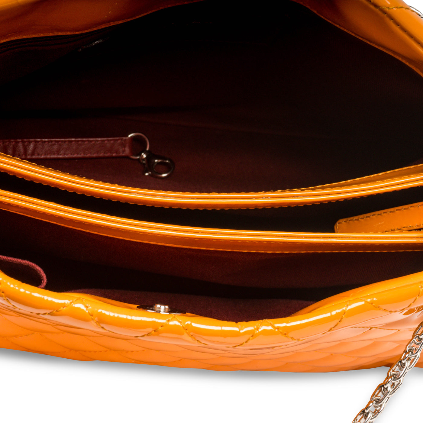Chanel Patent Mademoiselle Shoulder Bag
