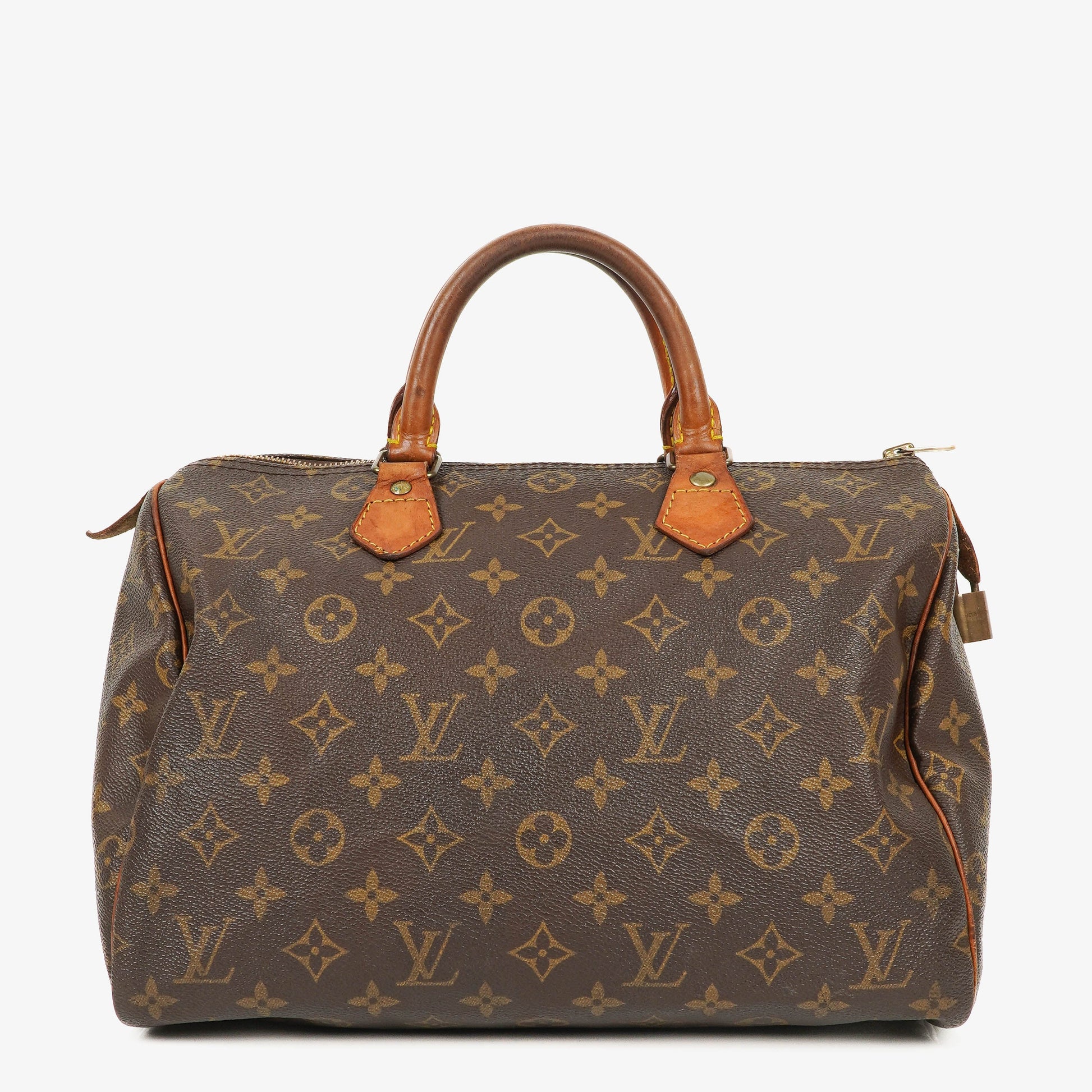 Louis Vuitton  30 Monogram Canvas Handbag