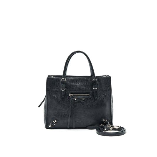 Balenciaga Papier Mini A4 Classic Studs Purse Leather Mini Black