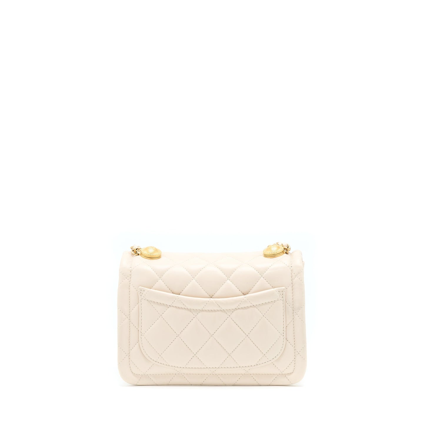 Chanel Seasonal Flap Bag Beige L