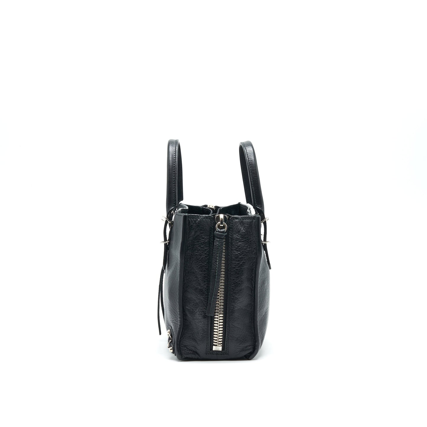 Balenciaga Papier Mini A4 Classic Studs Purse Leather Mini Black