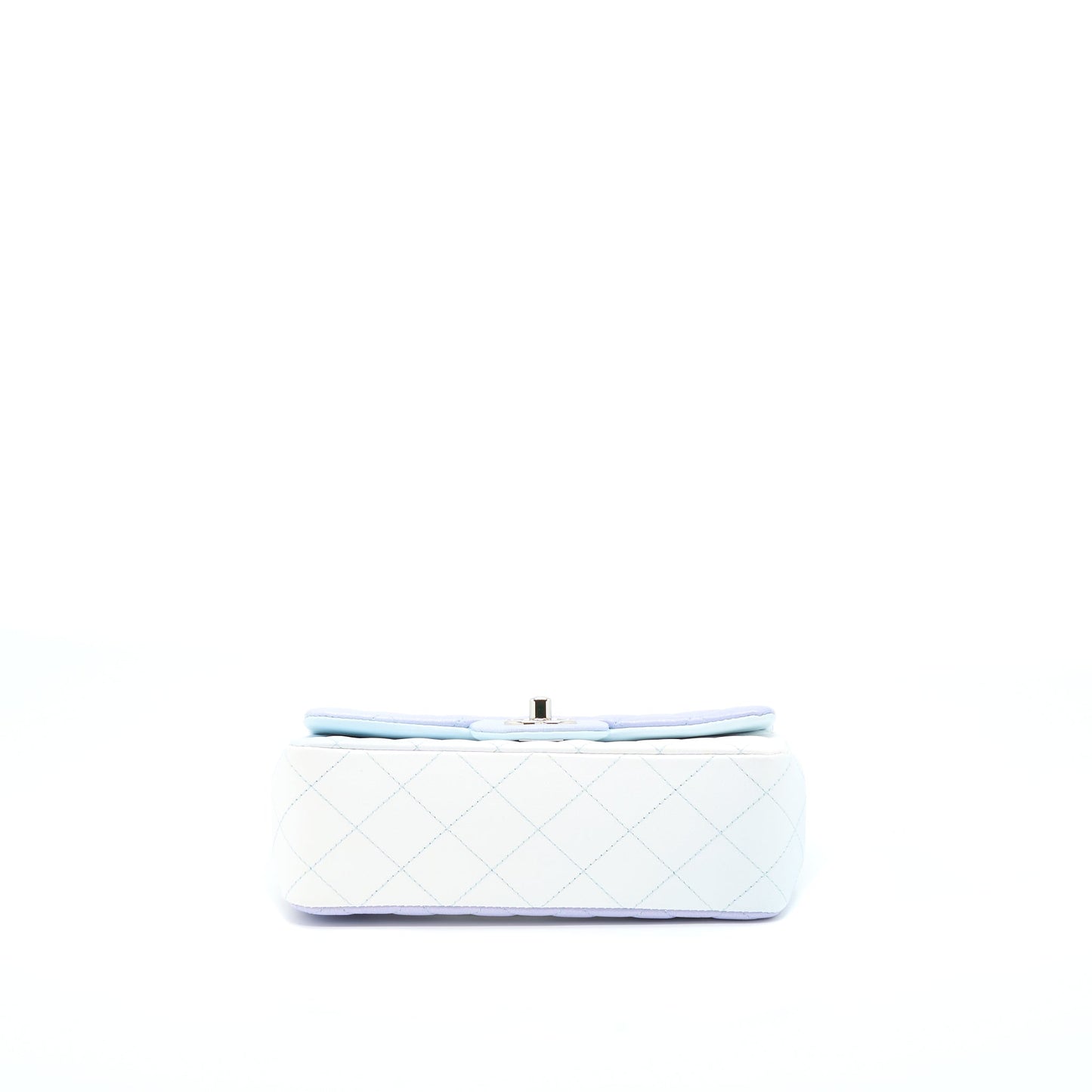Chanel 21K Mini Rectangular Flap Bag Lambskin Multicolour Ombré Iridescent