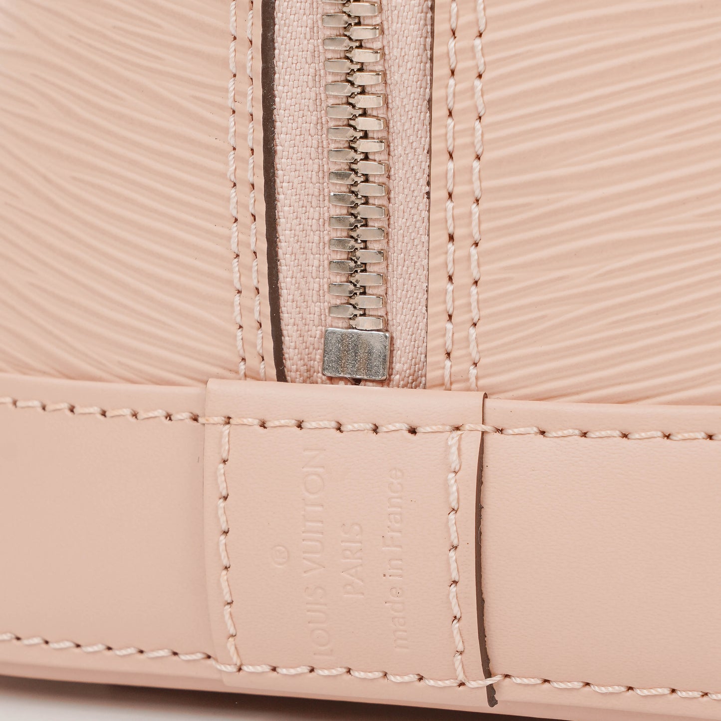 Louis Vuitton Alma In Rose Ballerine EPI Leather Handbag