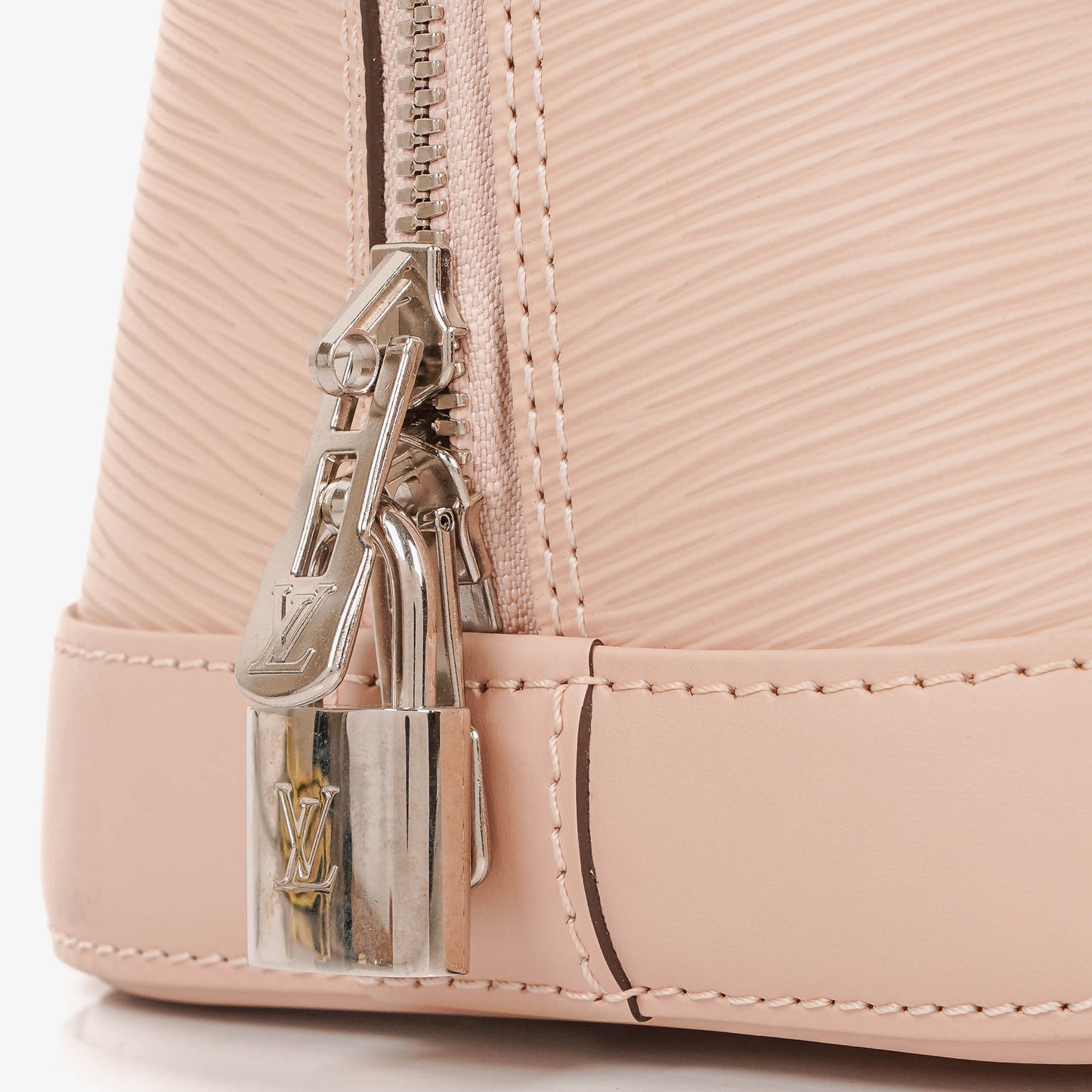 Louis Vuitton Alma In Rose Ballerine EPI Leather Handbag